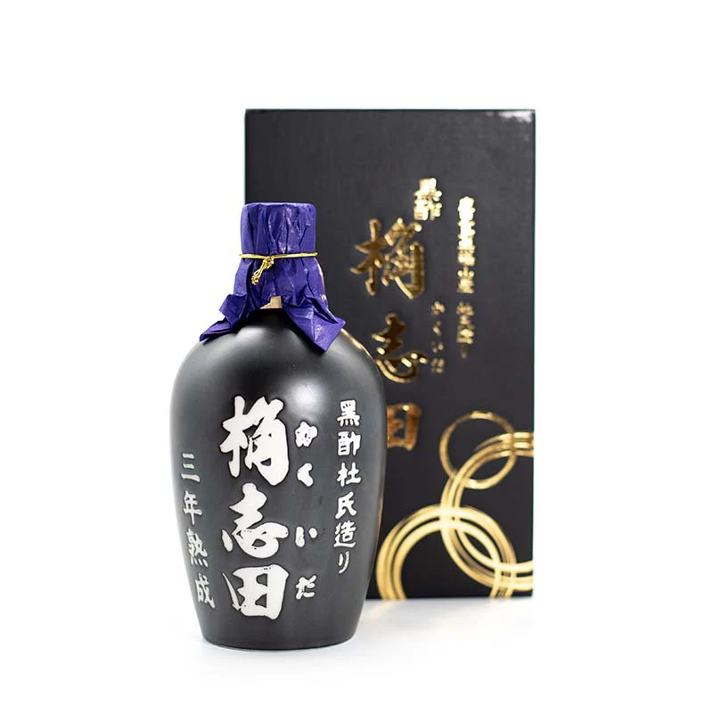 3 Year Aged Black Rice Vinegar - 500ml - Image 2