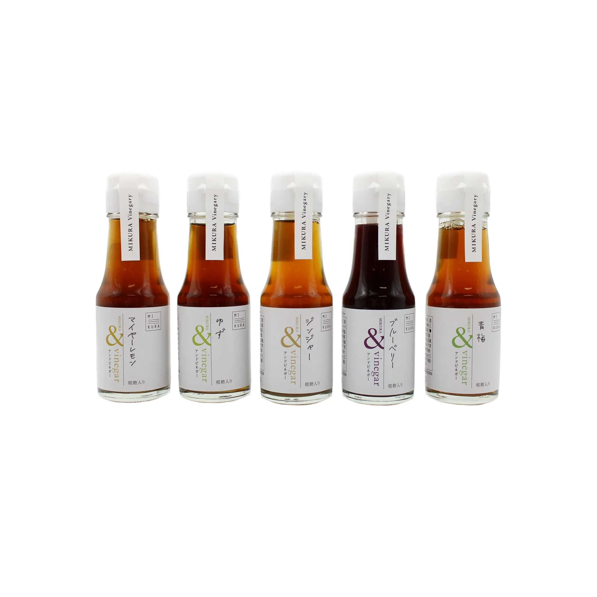 Set of 5 Vinegars with Fruit & Raw Sugar - Image 2