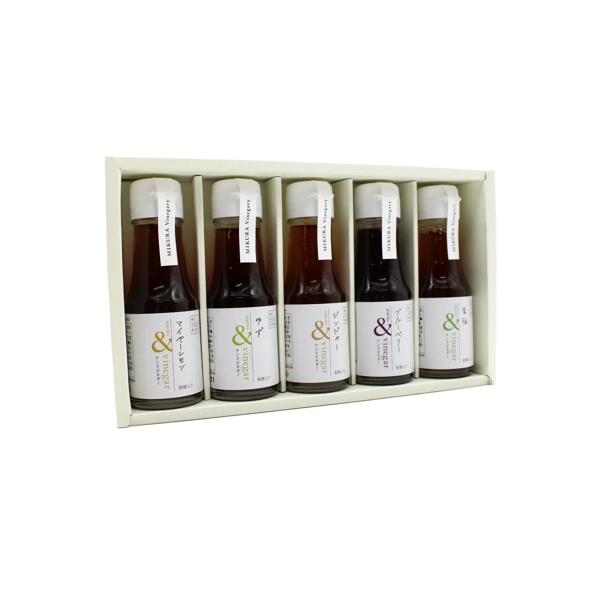 Set of 5 Vinegars with Fruit & Raw Sugar - Image 3