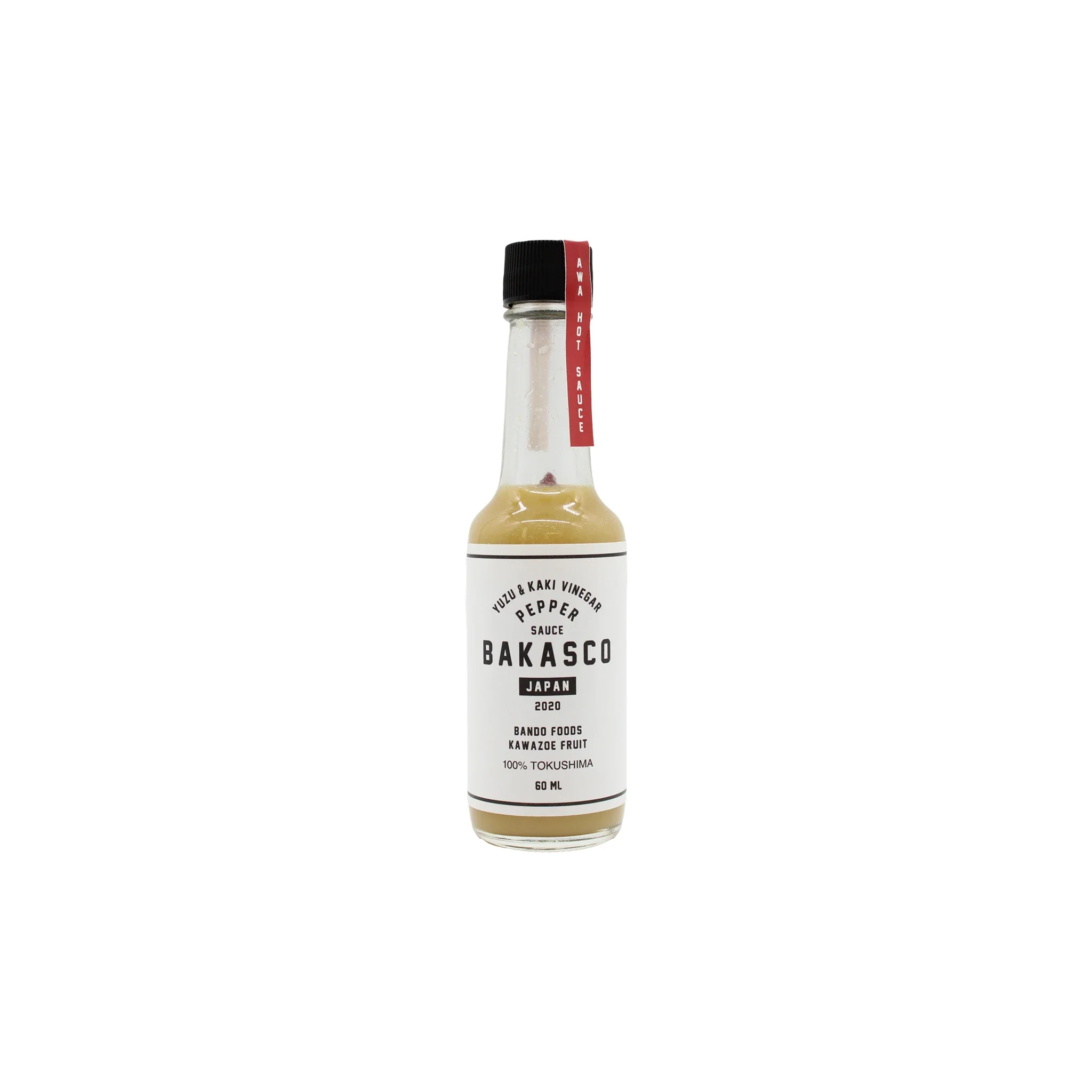 Bakasco Yuzu and Kaki Vinegar Pepper Sauce – 60ml