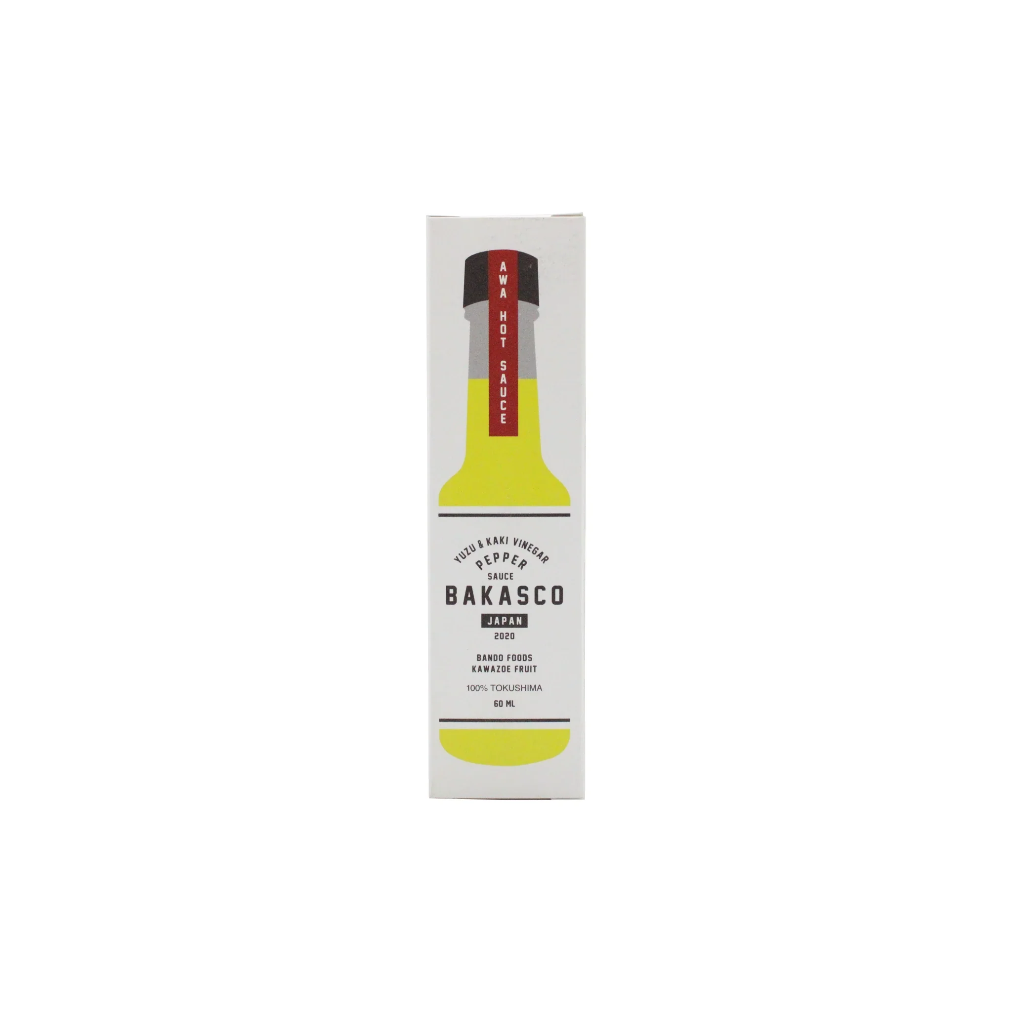Bakasco Yuzu and Kaki Vinegar Pepper Sauce – 60ml - Image 3