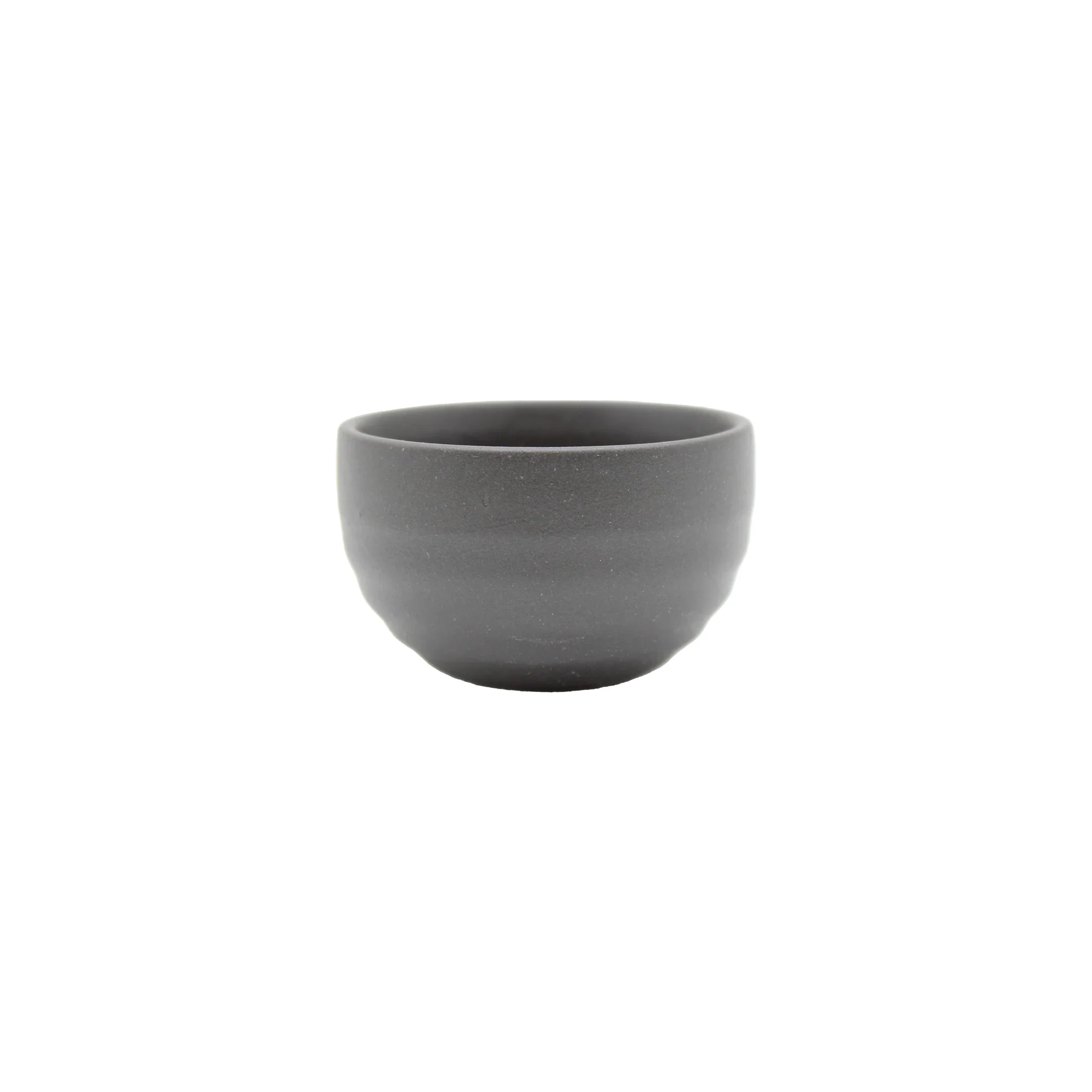 Sake Cup - Black Bizen - Image 3