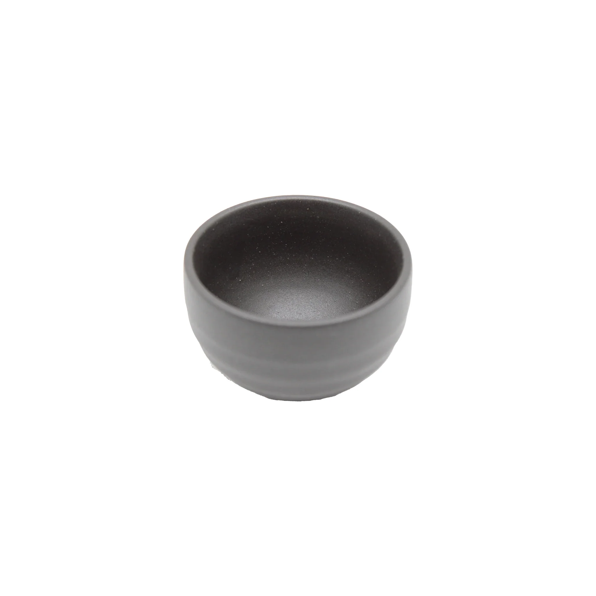 Sake Cup - Black Bizen - Image 4