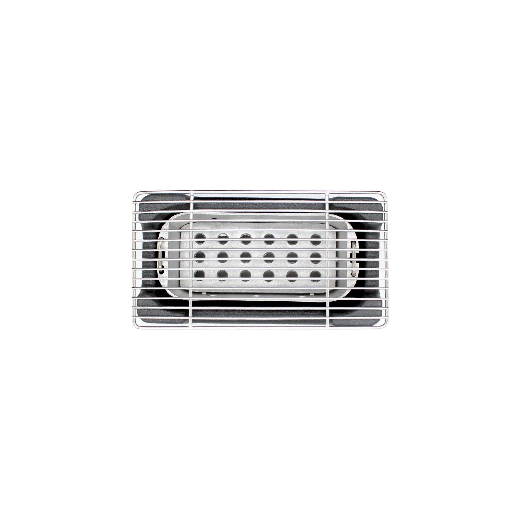 Black Aluminium Konro Grill - 24cm - Image 5
