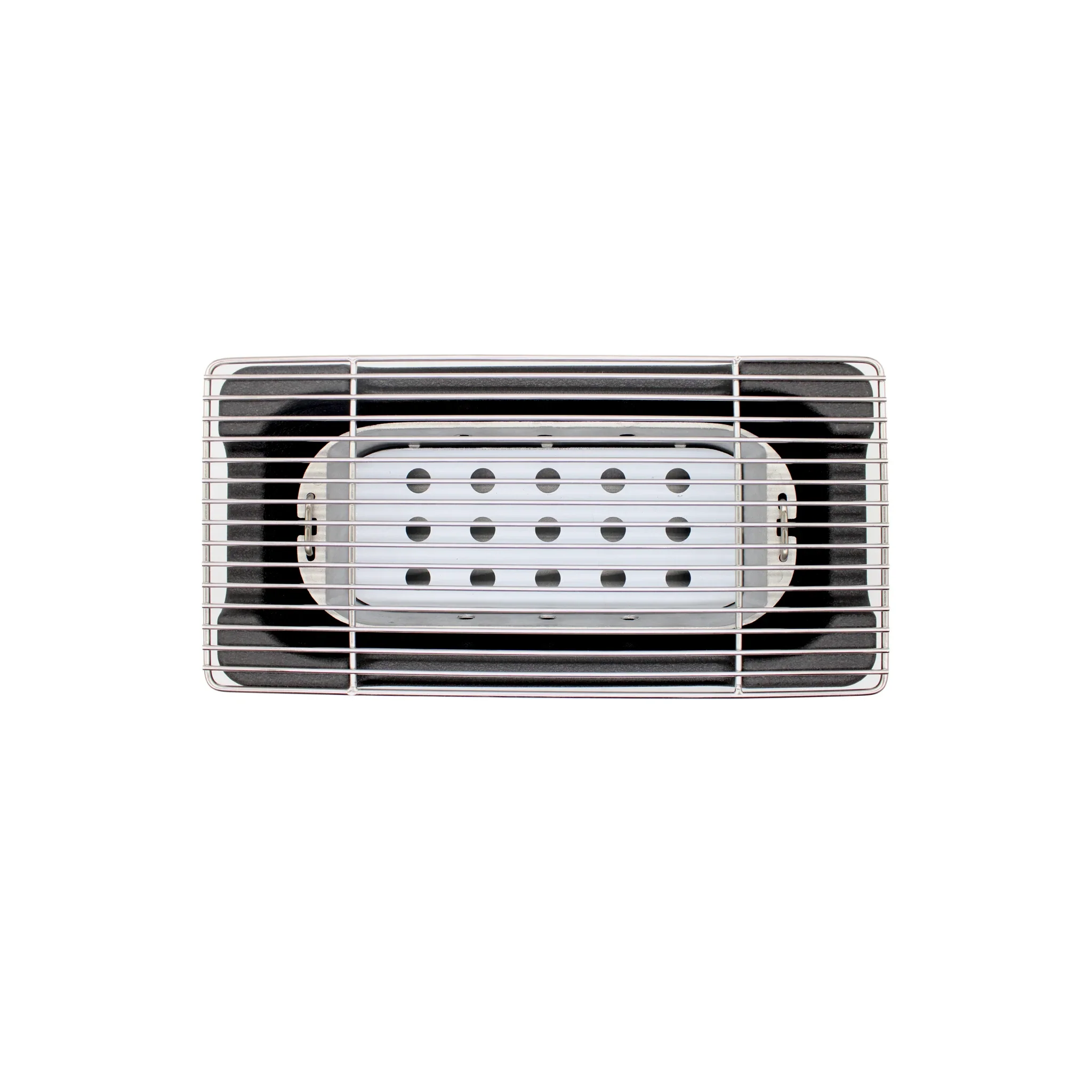 Black Aluminium Konro Grill - 36cm - Image 3