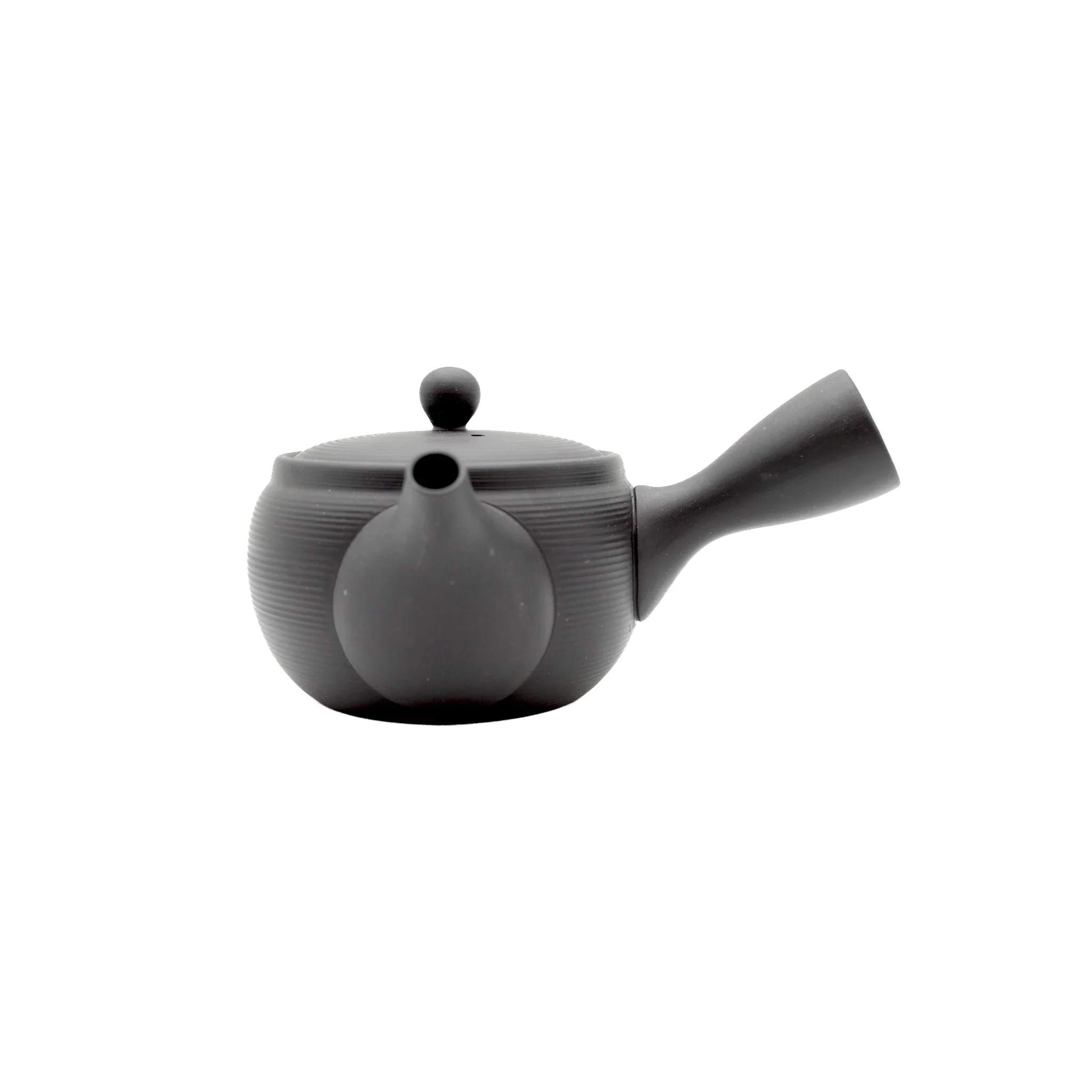 Black Kyusu Yokode Teapot - 430ml - Image 2