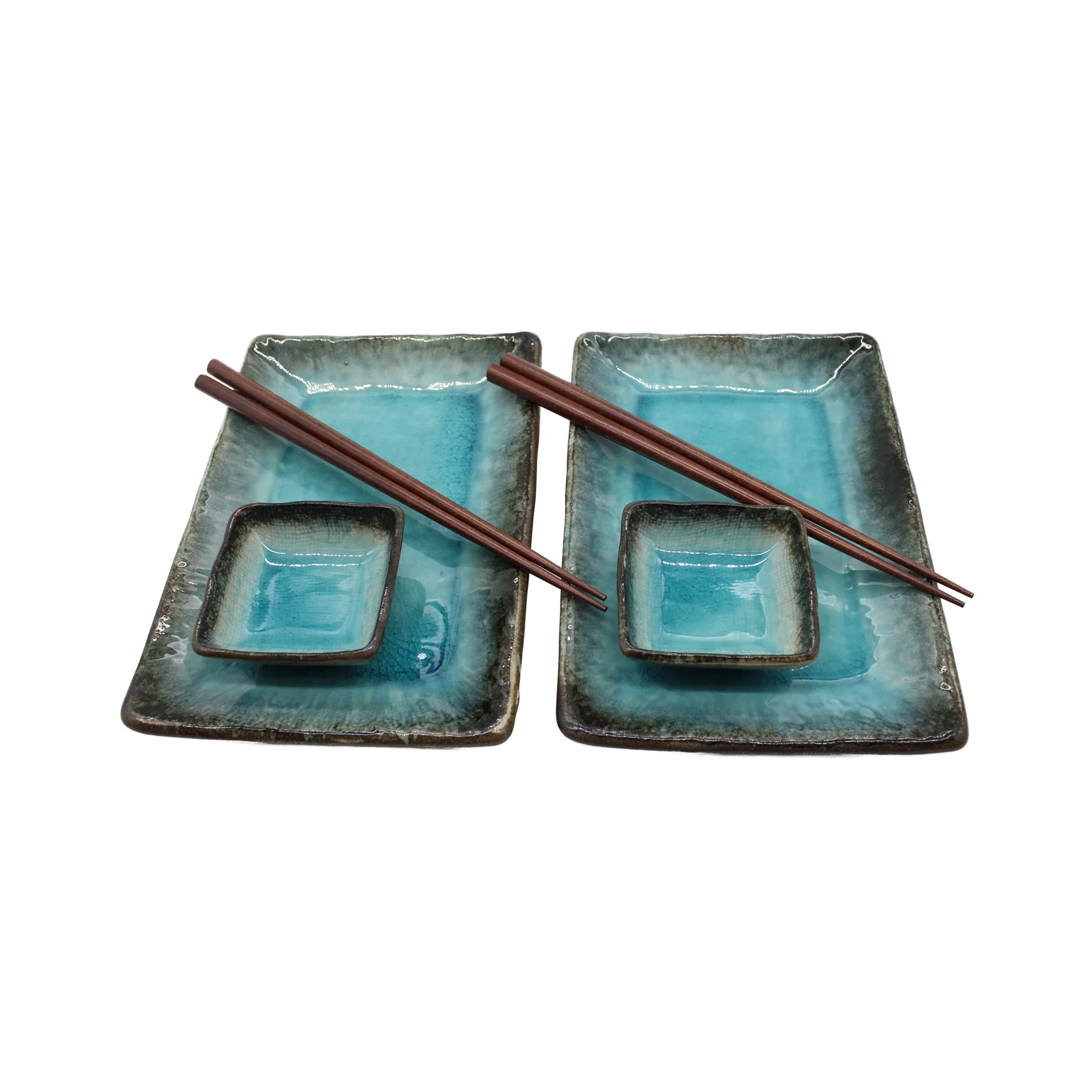 Sushi Gift Set - Sky Blue and Black - Image 2