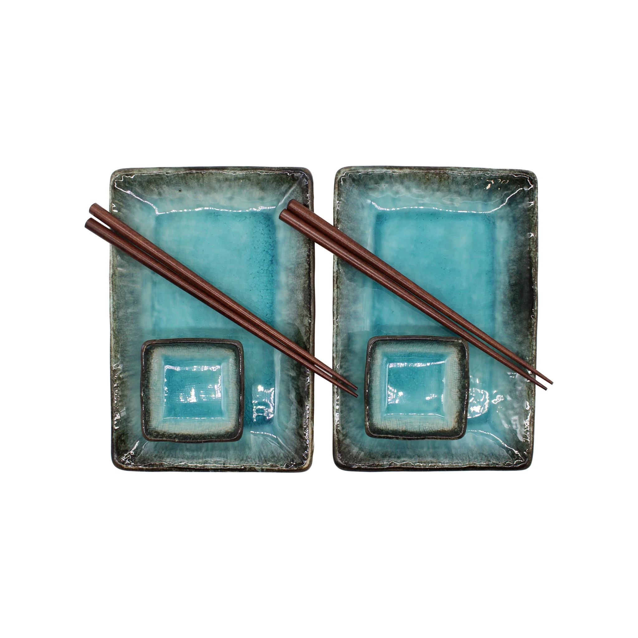 Sushi Gift Set - Sky Blue and Black - Image 4