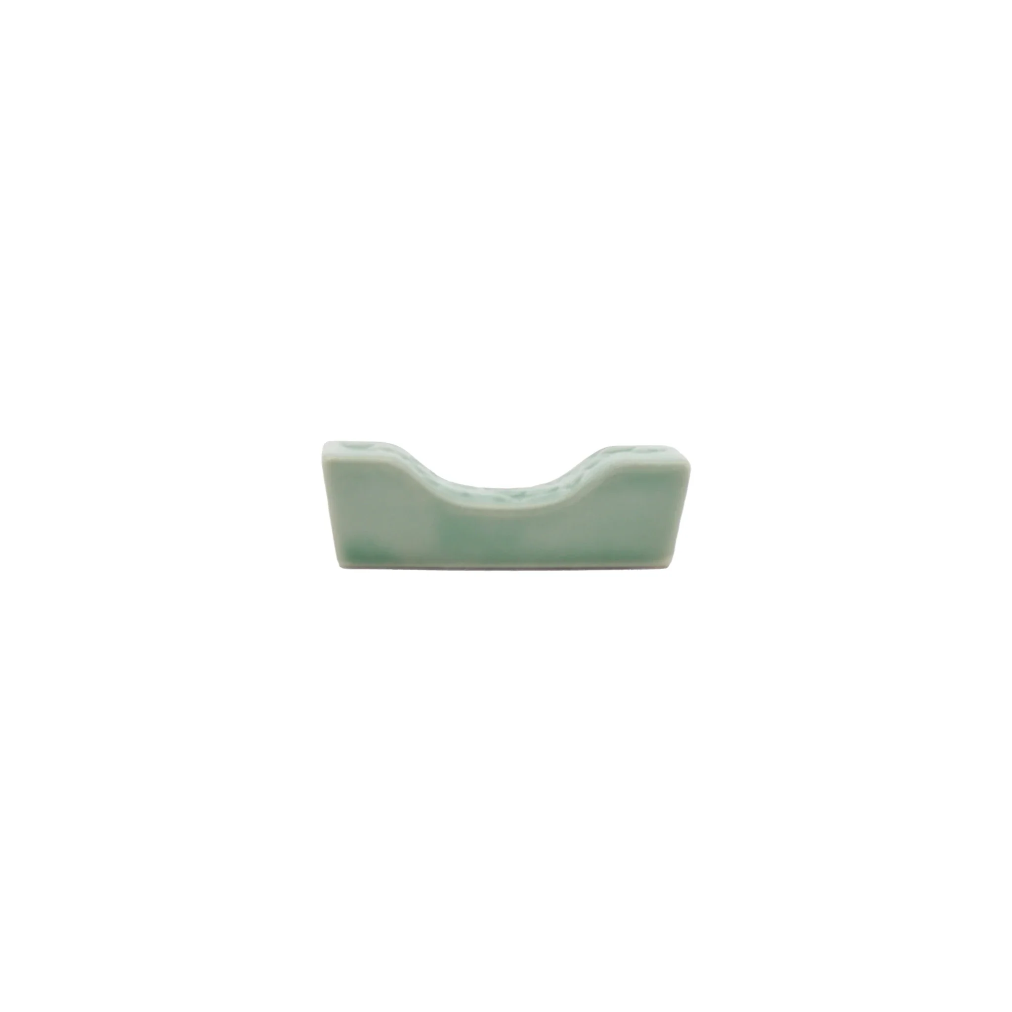 Chopstick Rest - Sakura Pattern in Celadon Green - Image 4