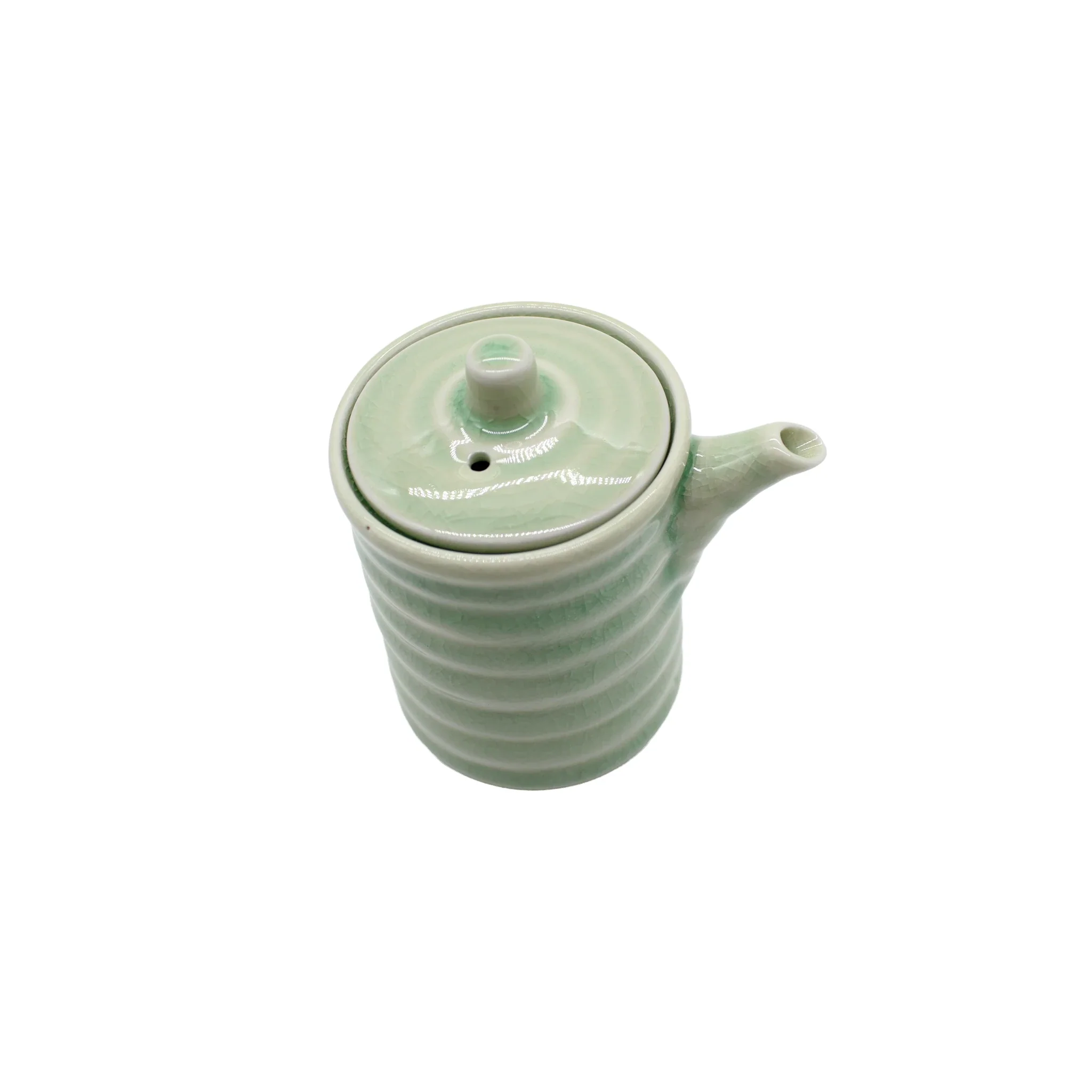 Soy Sauce Pourer - Celadon Ribbed - Image 2