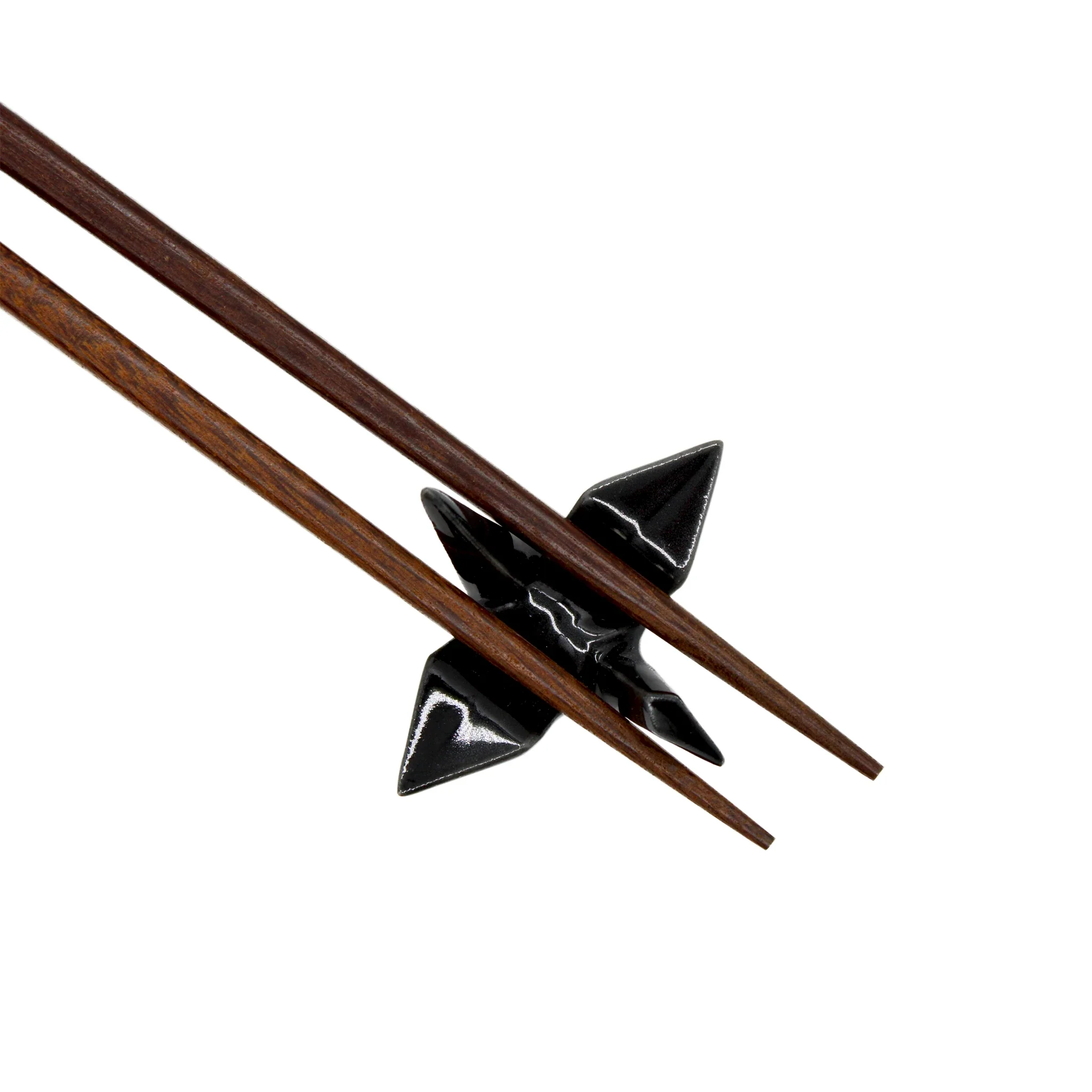 Chopstick Rest - Origami Crane Black - Image 3