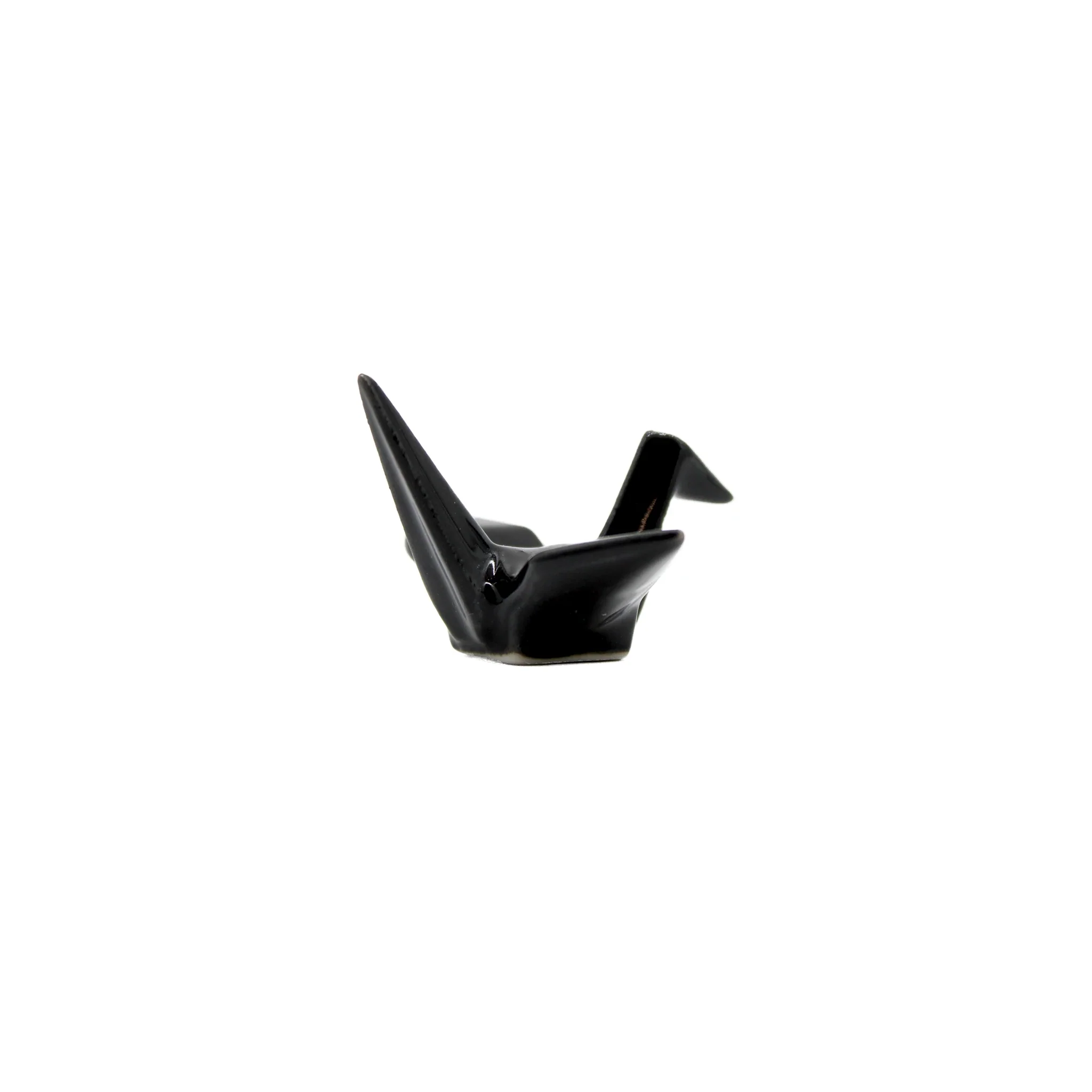 Chopstick Rest - Origami Crane Black - Image 5
