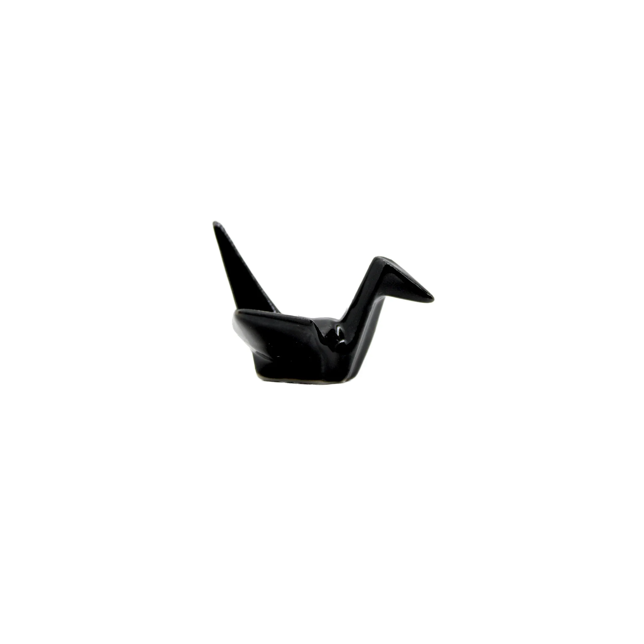 Chopstick Rest - Origami Crane Black - Image 6