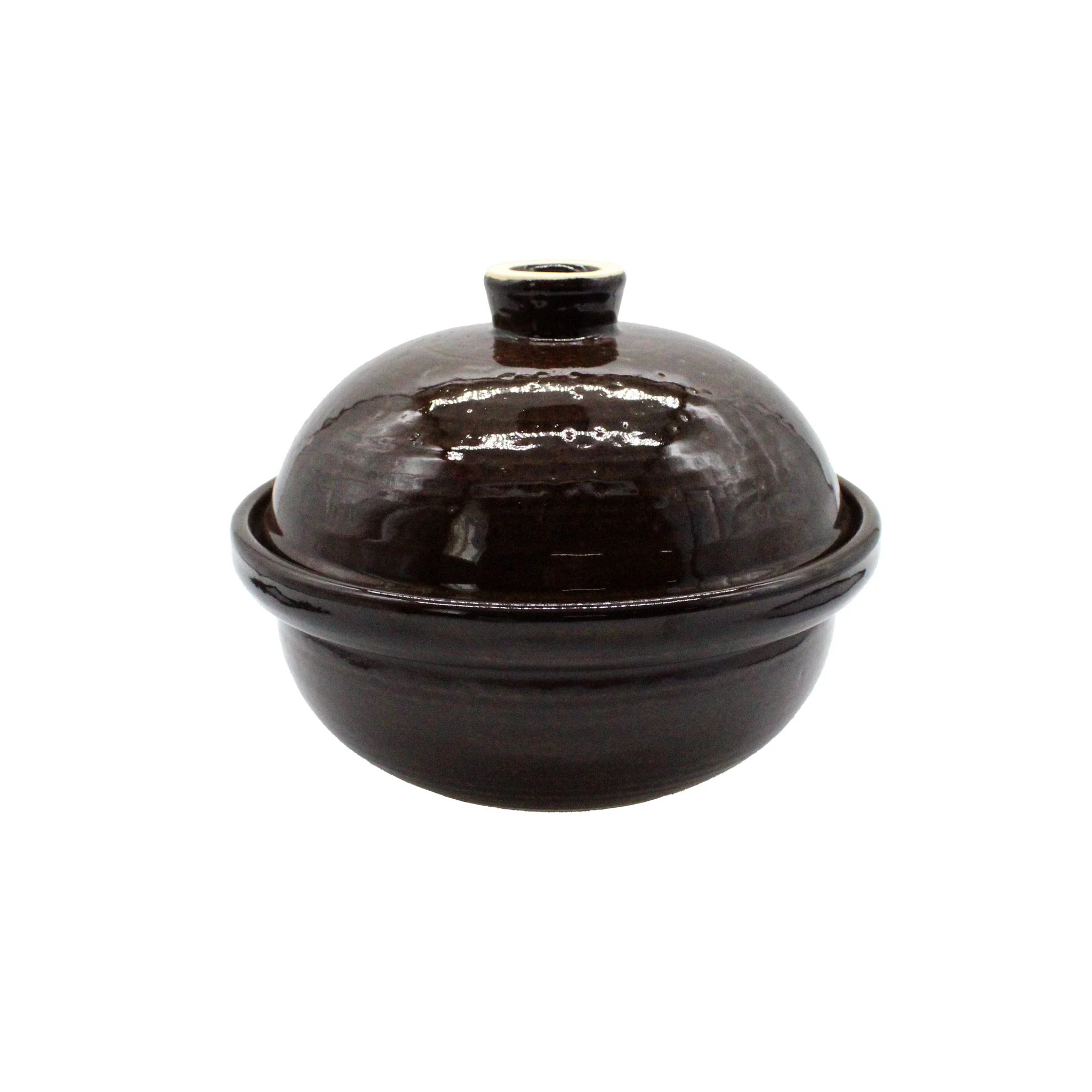 Ibushi Gin Clay Smoking Pot - Earthy Brown
