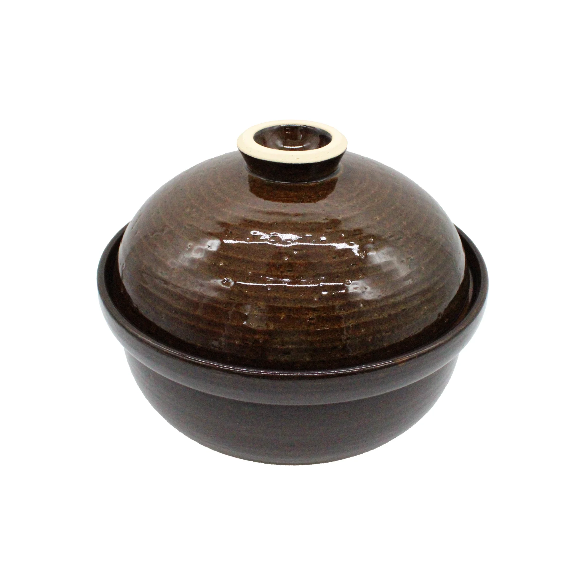 Ibushi Gin Clay Smoking Pot - Earthy Brown - Image 8