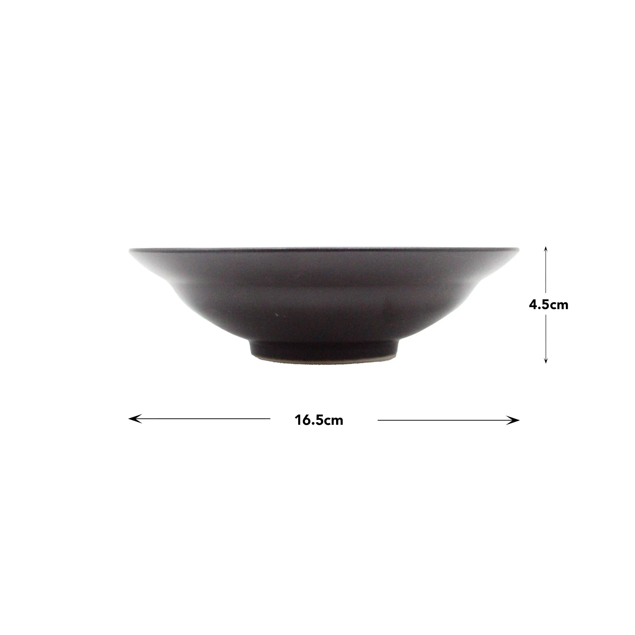 Small Deep Plate - Cyan Bottom Minoyaki "Umi" - Image 4