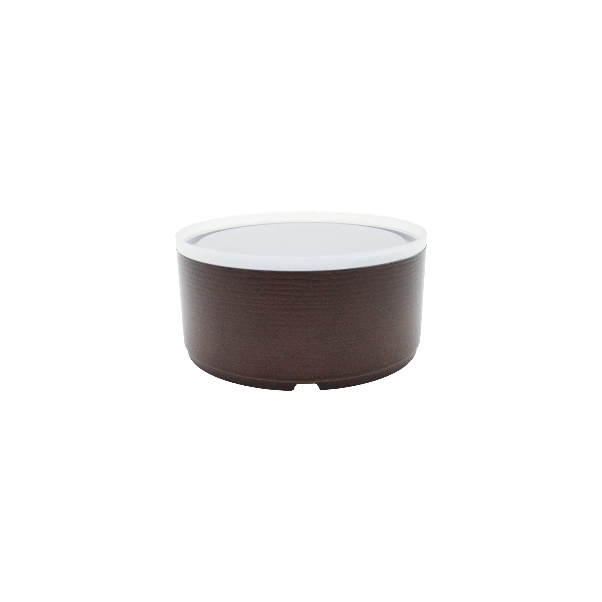 Round Bento Box - Dark Wood Effect - Image 7