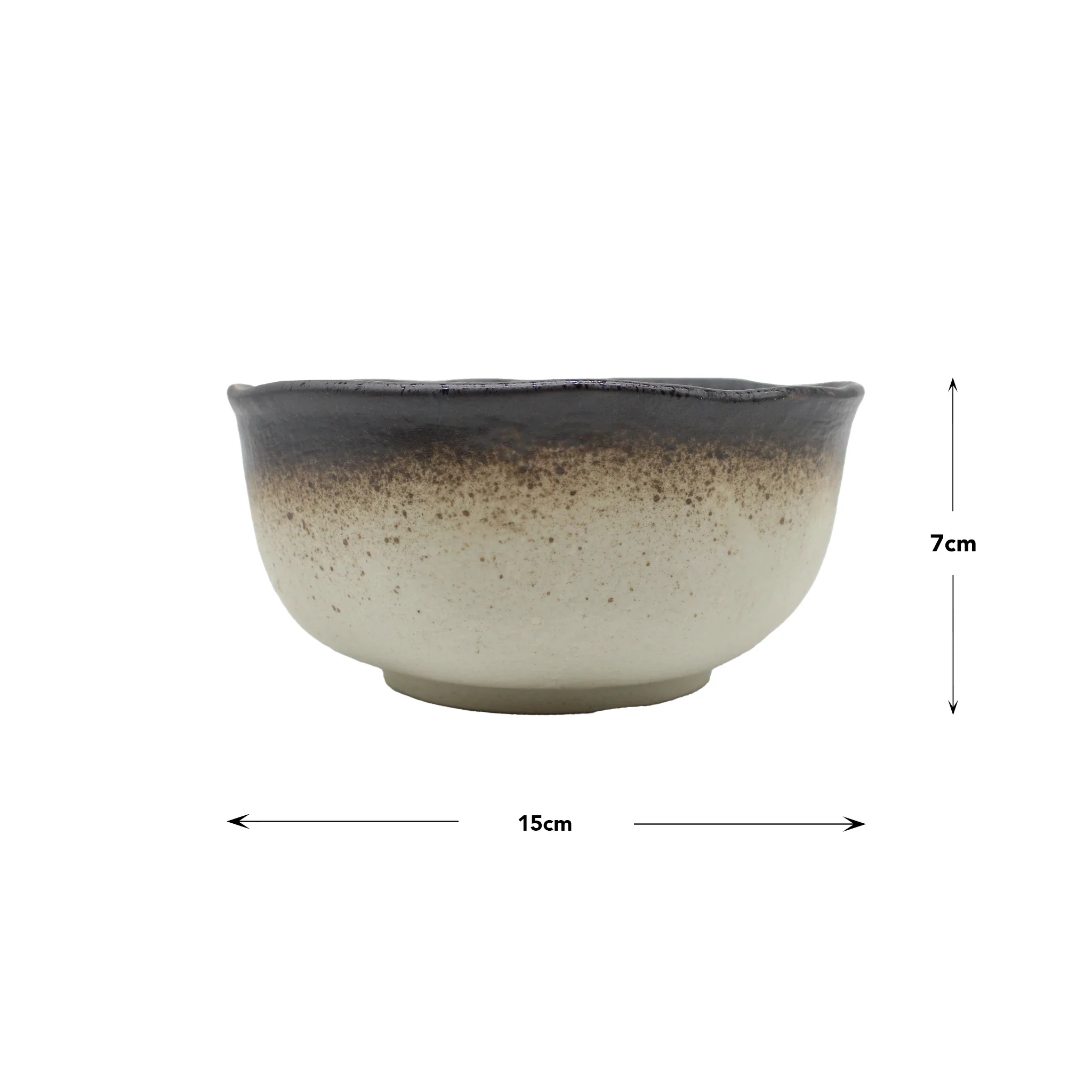 Deep Bowl - Turquoise Crackle Glaze - Image 3
