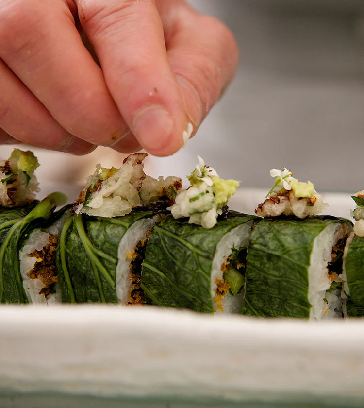 English Wasabi Leaves and Stem - 250g - Image 3