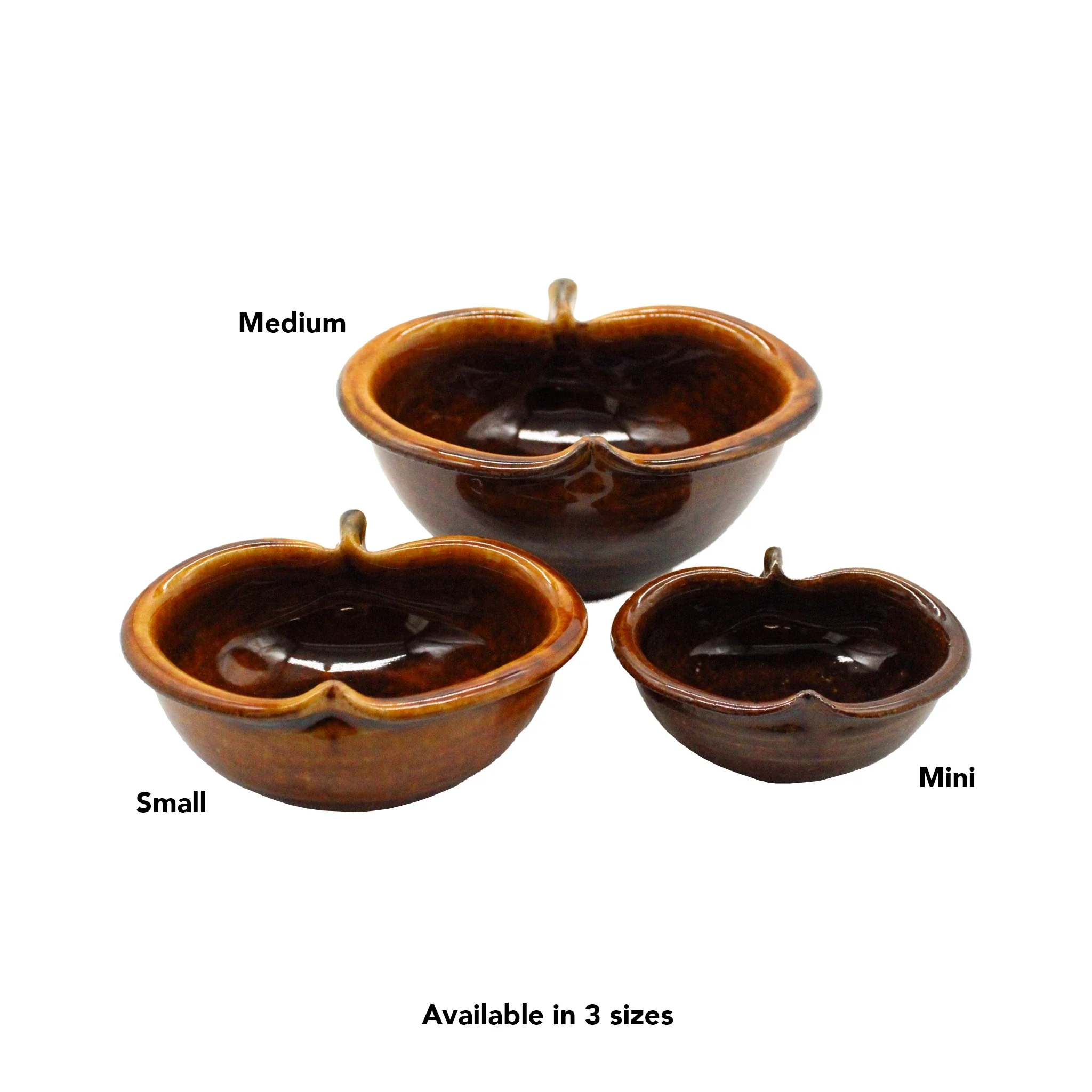 Apple Bowls - Candy Glaze - Image 2
