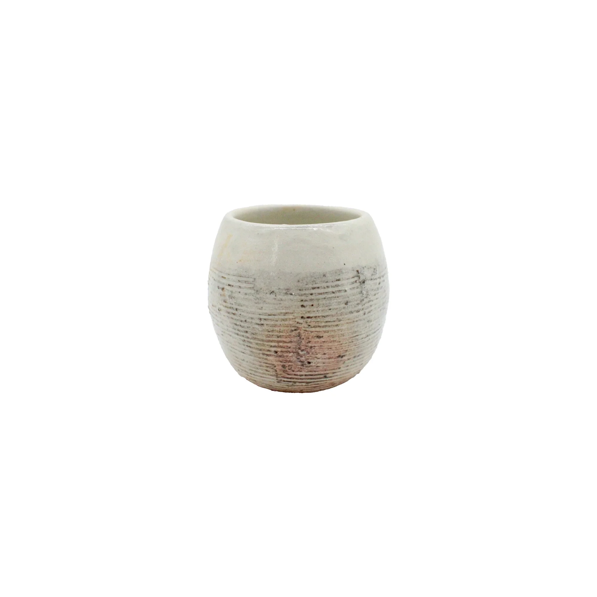 Tea Mug - Egg Shape Fuchiara Carved - Image 5