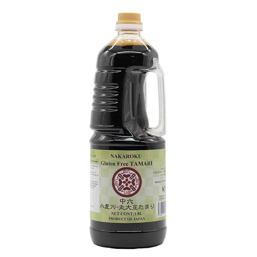 Gluten Free Tamari Soy Sauce from Nakaroku - 1.8L
