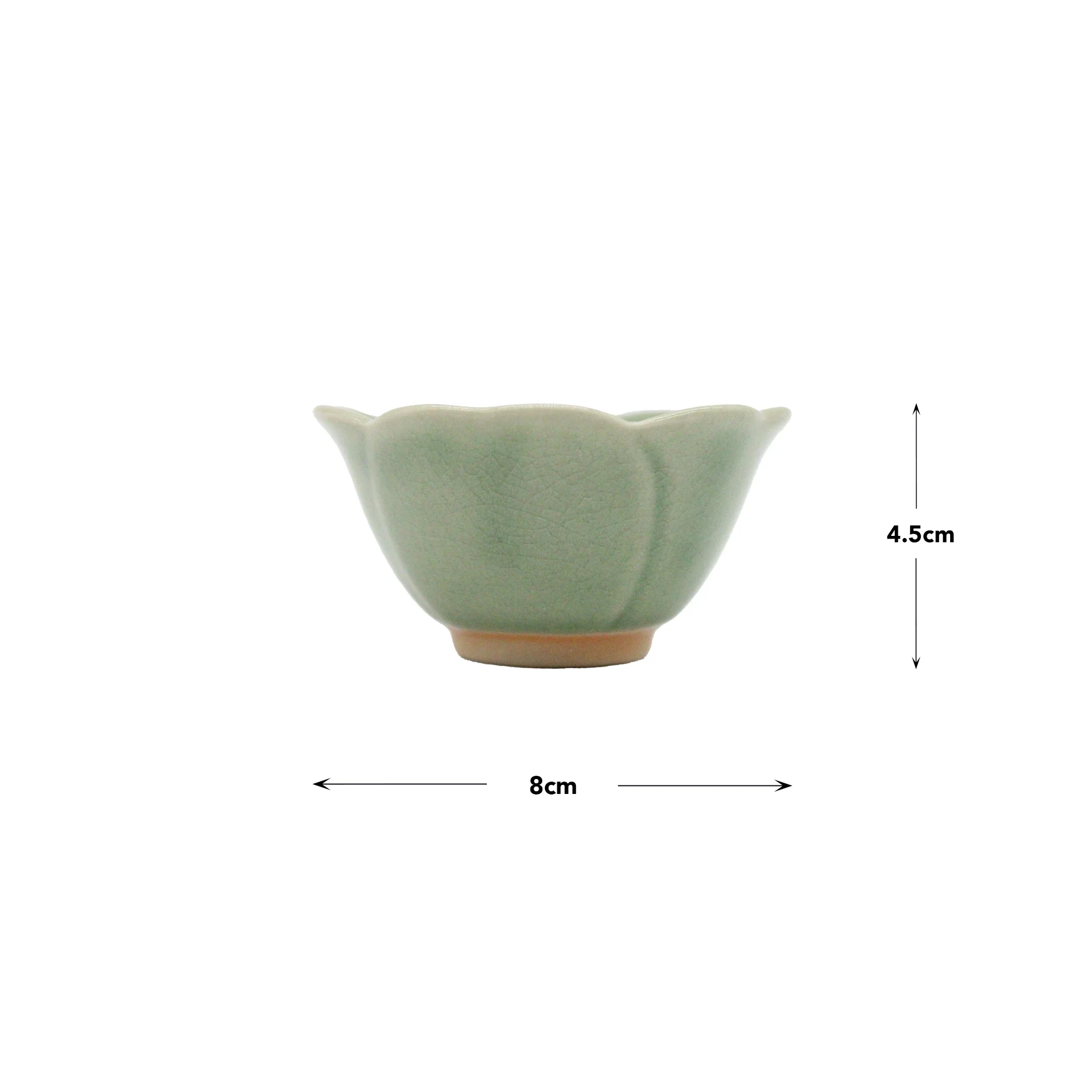 Appetiser Bowl - Green Flower Setoyaki "Minto" - Image 3