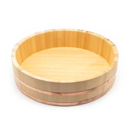 Hangiri, Cypress Wood & Copper Sushi Rice Bowl