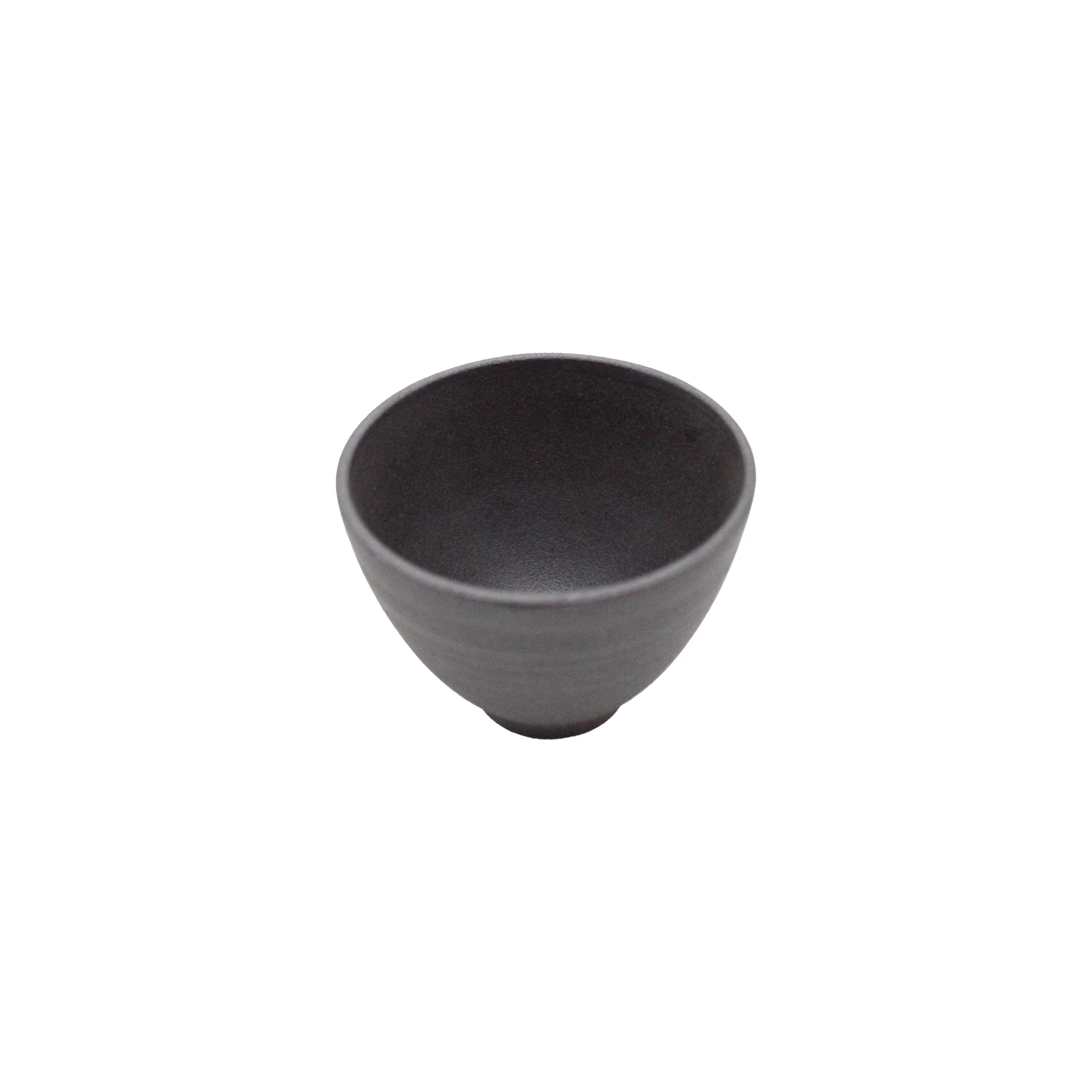 Tea Cup - Hasamiyaki Kurosendan Black - Image 4