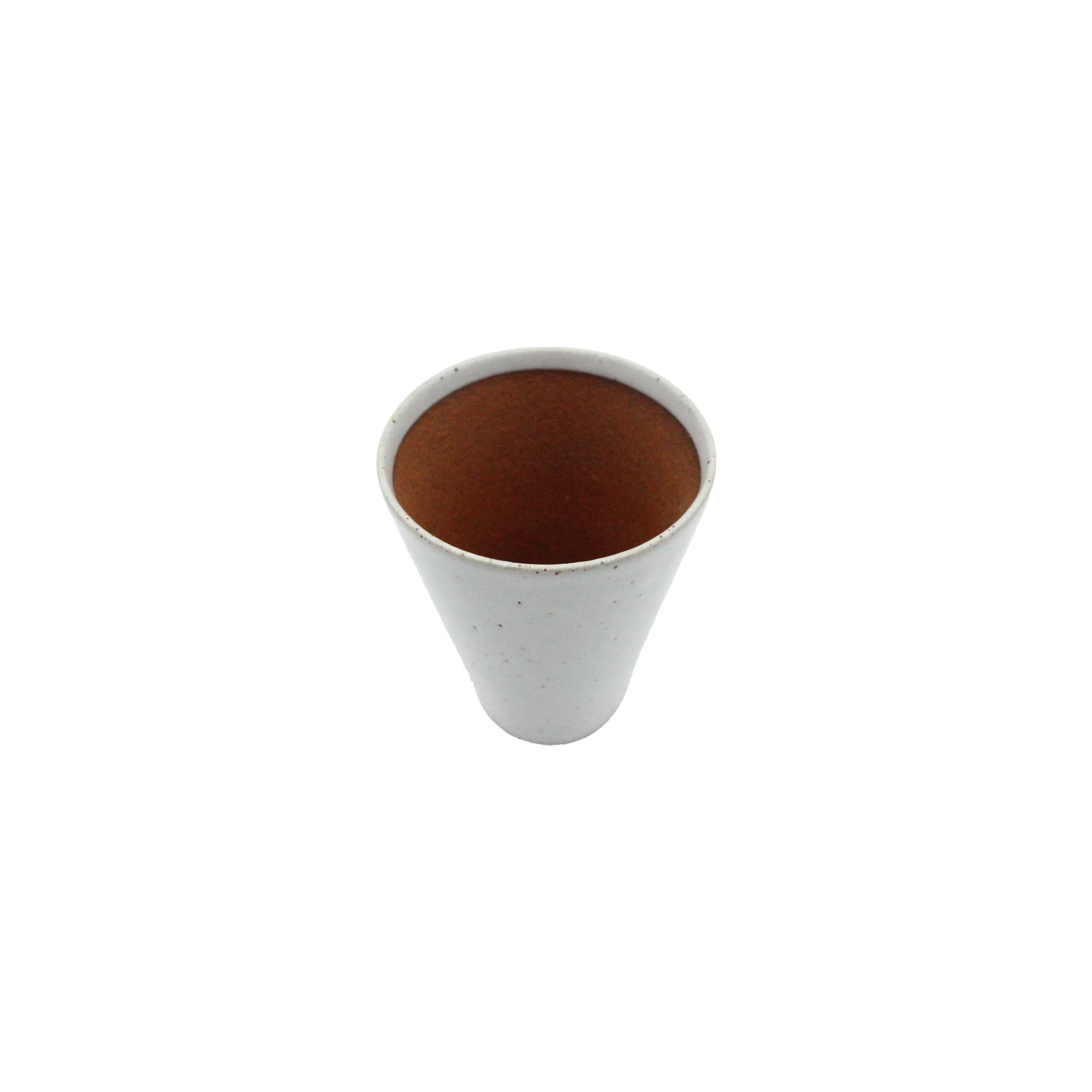 Iga Clay Beer Mug - Large White - 250ml - Image 6