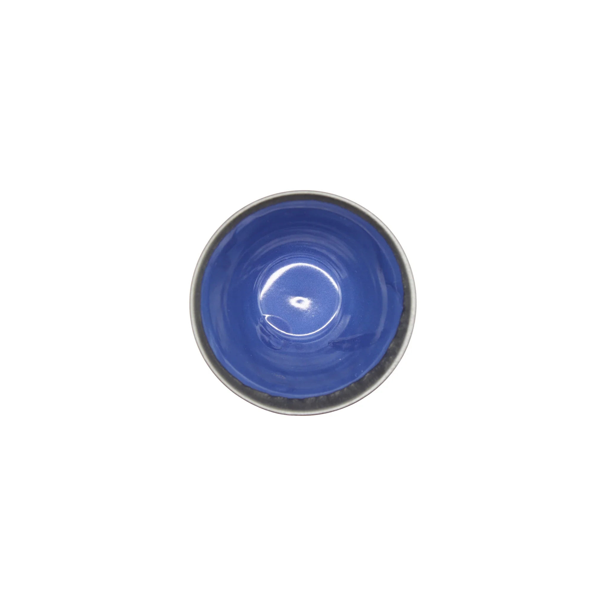 Sencha Tea Cup - Indigo Blue and Metallic - Image 3