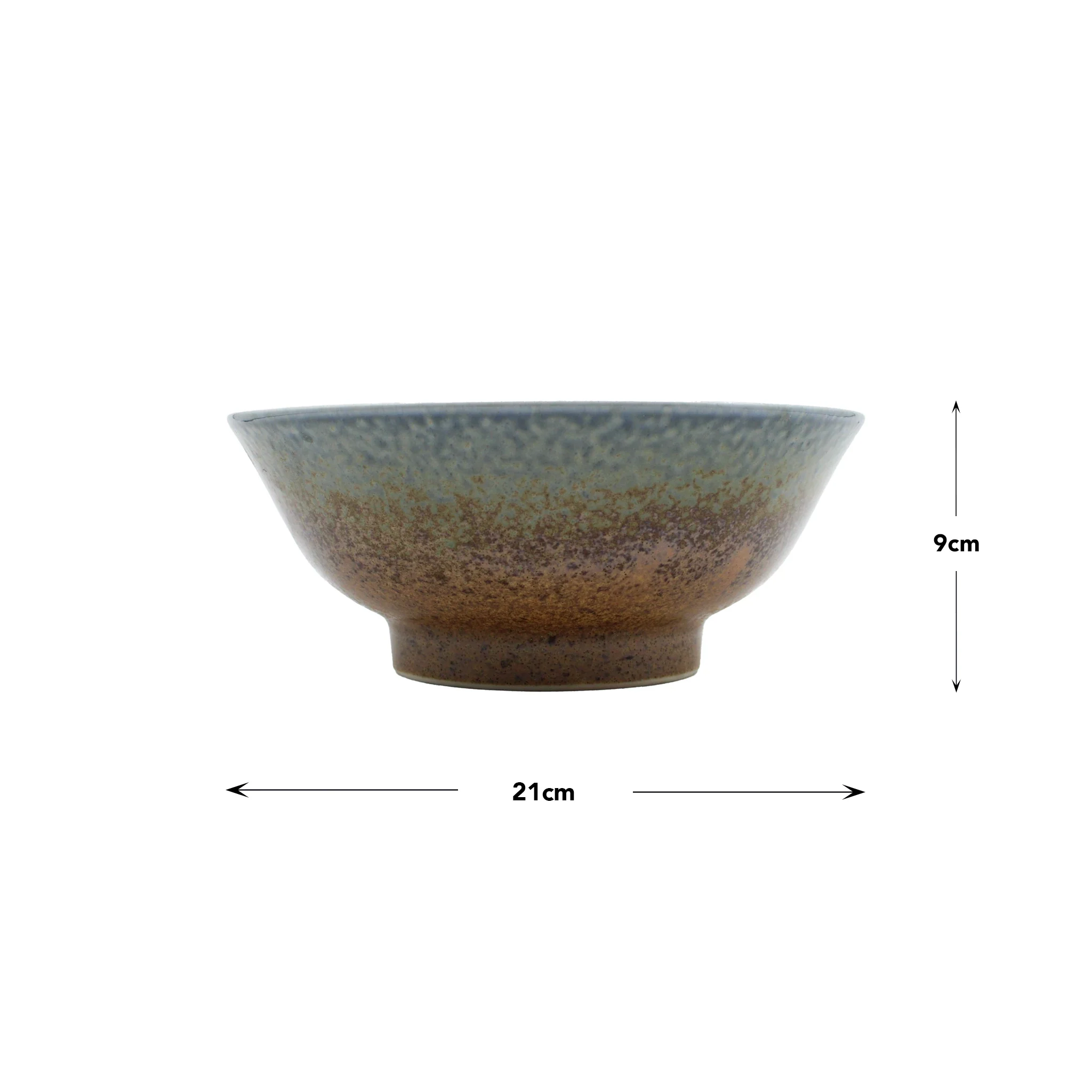 Ramen Bowl - Brown and Blue - Image 3