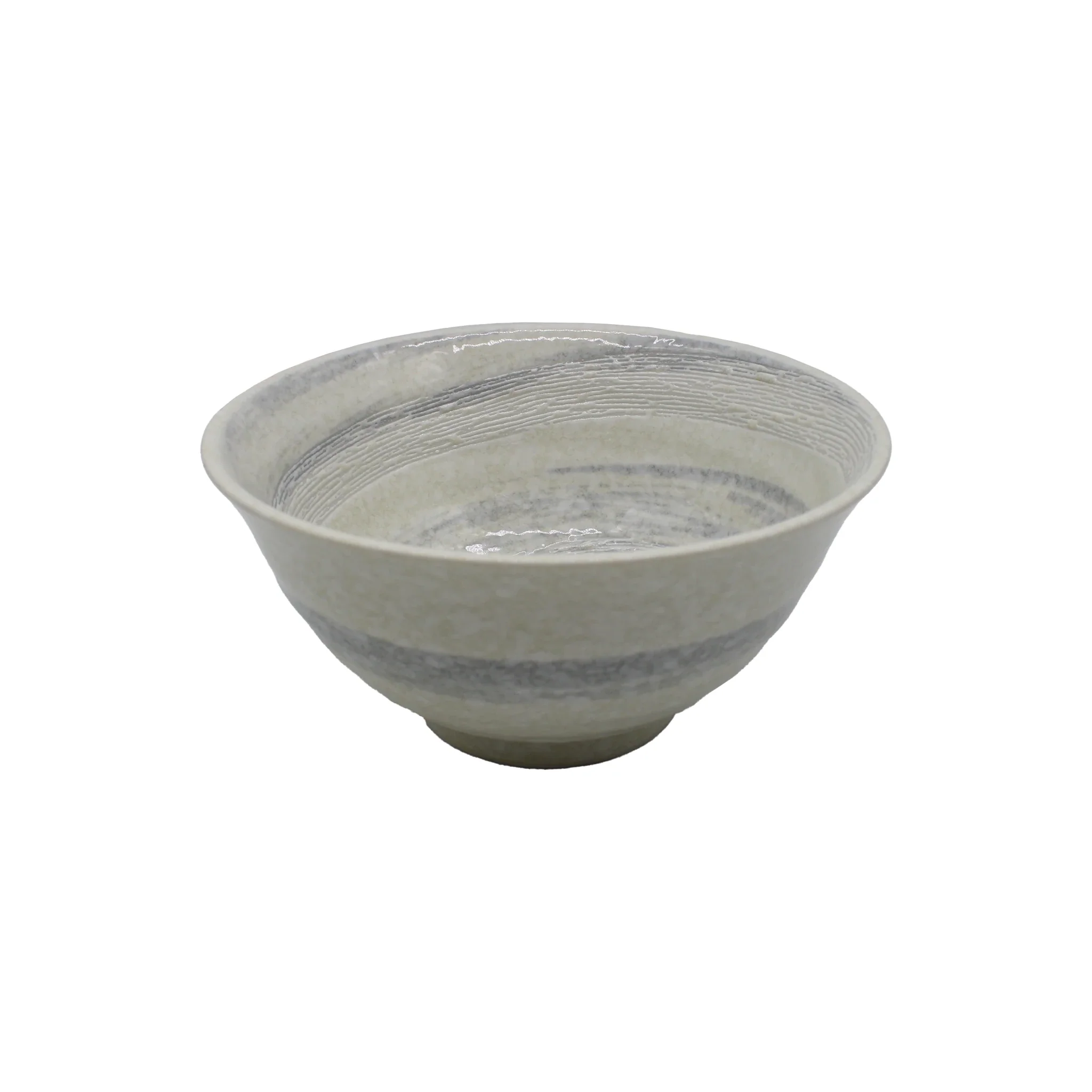 Ramen Bowl - Grey Swirl - Image 4