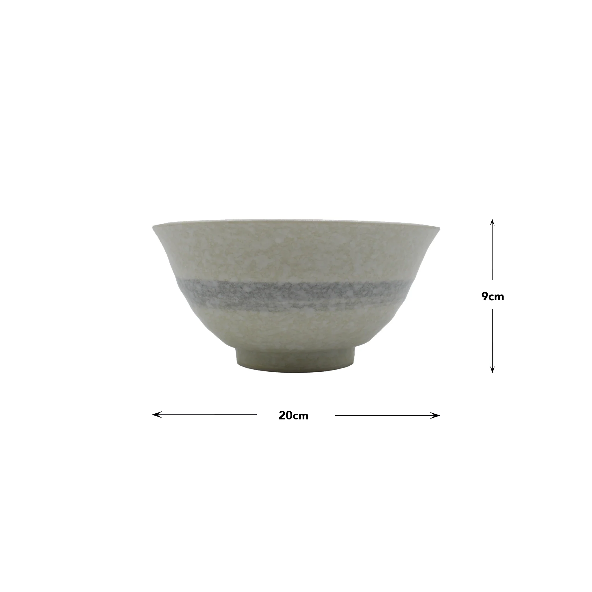 Ramen Bowl - Grey Swirl - Image 5
