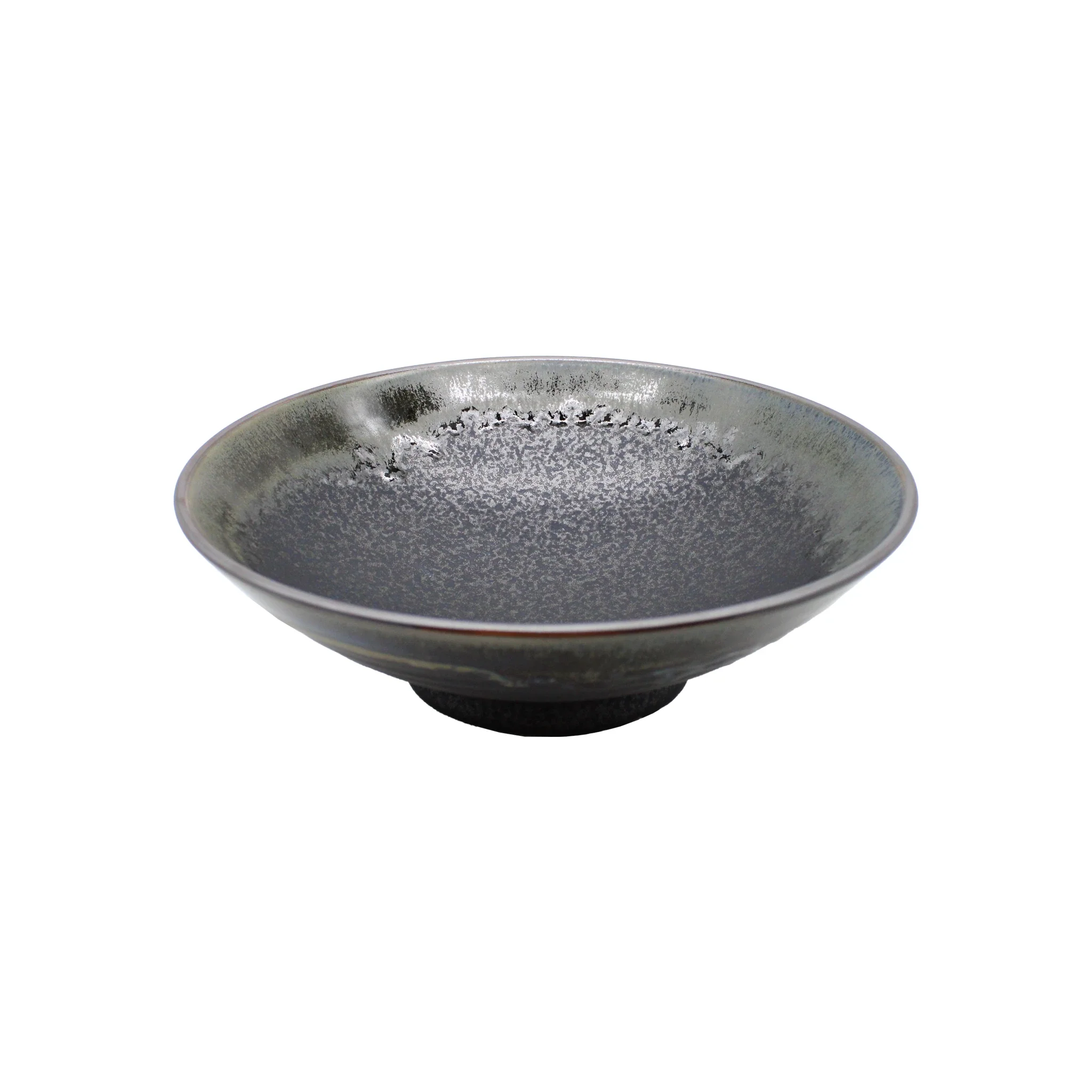 Ramen Bowl - Matt Black with Gloss Rim