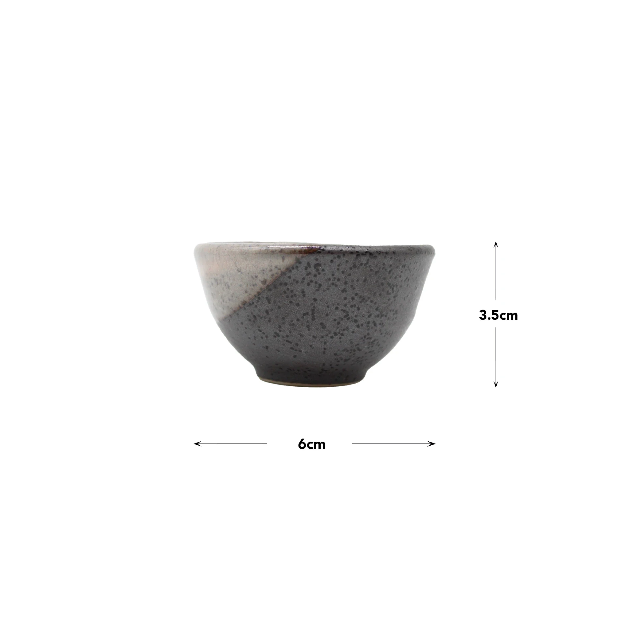 Sake Cup - Black & Sakura Pink - Image 4