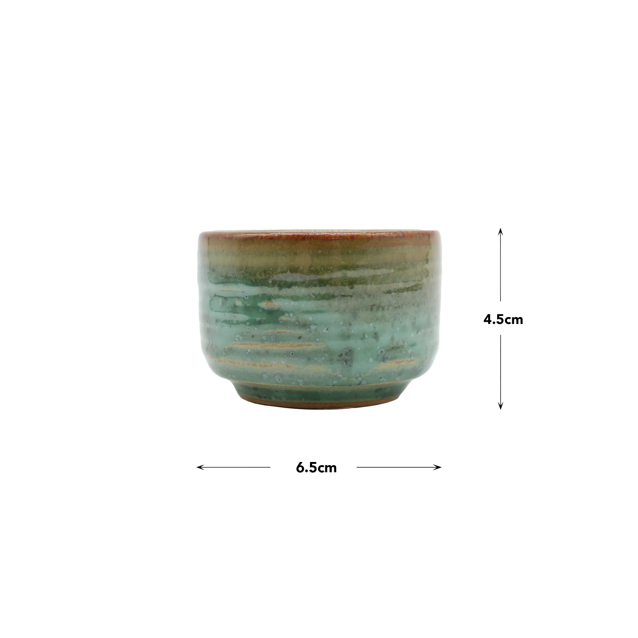 Sake Cup - Moss Green - Image 2