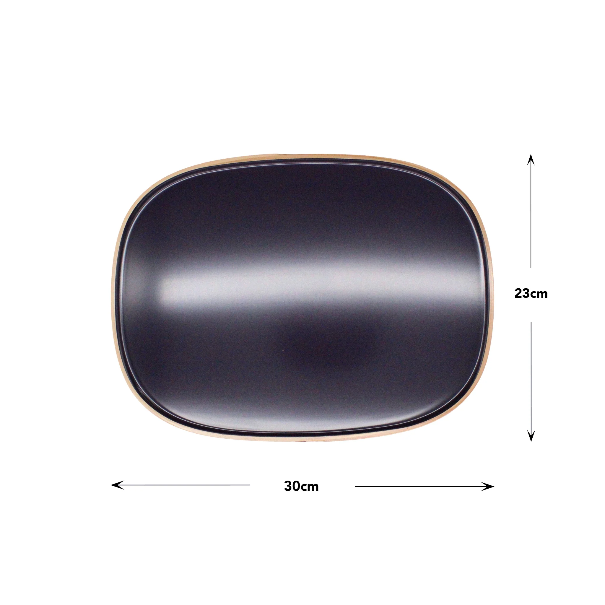 Wooden Serving Tray - Purple - Image 3