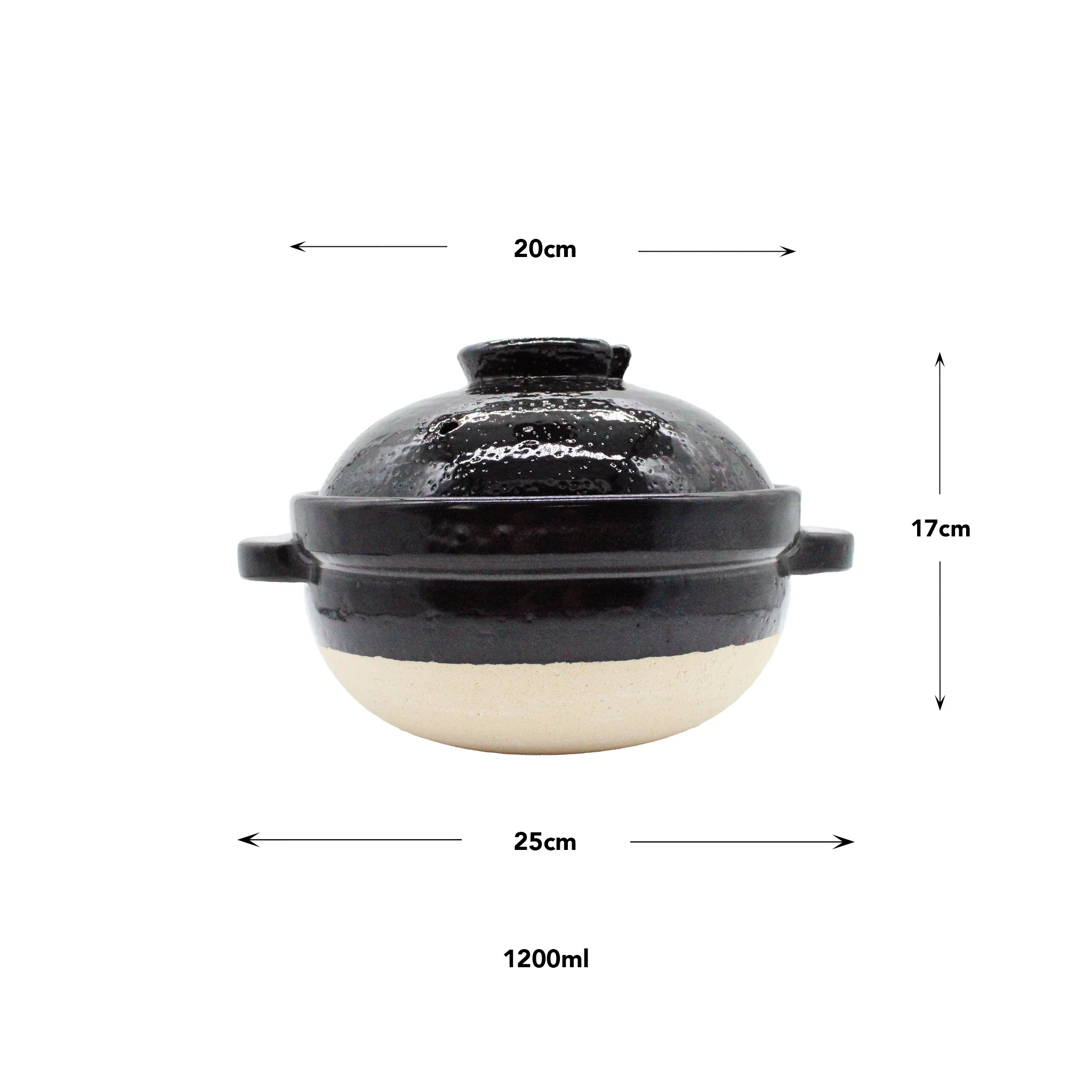 Kamadosan Double Lid Clay Rice Cookers - Image 3
