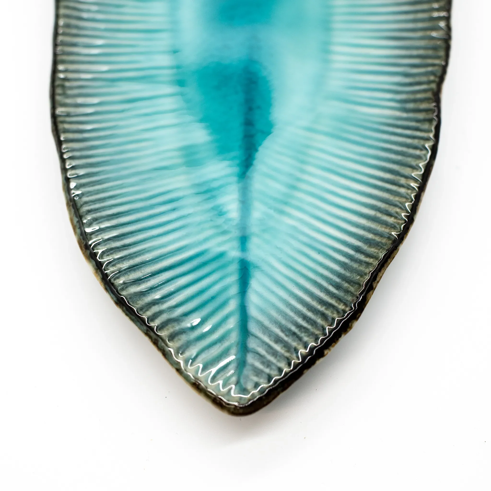 Sashimi Platter - Oval in Sky Blue 32cm - Image 2