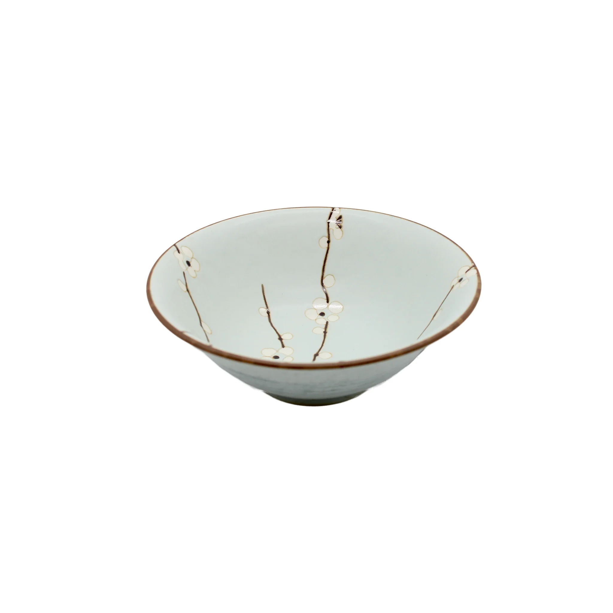 Medium Bowl - Light Green Cherry Blossom