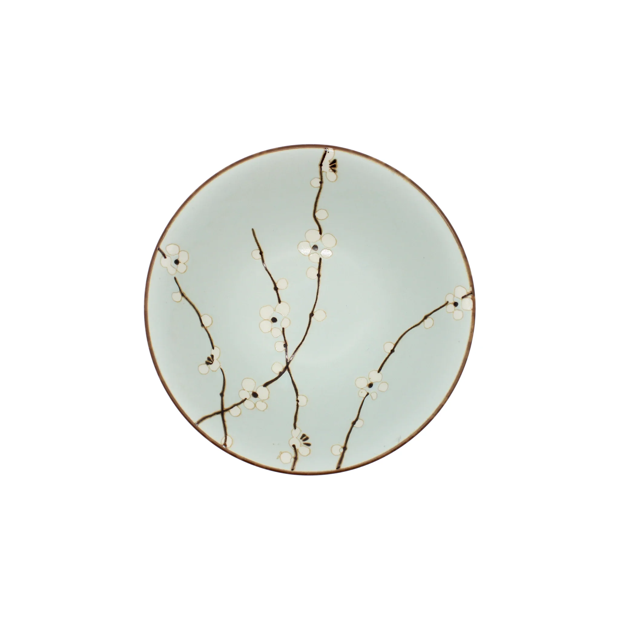 Medium Bowl - Light Green Cherry Blossom - Image 2