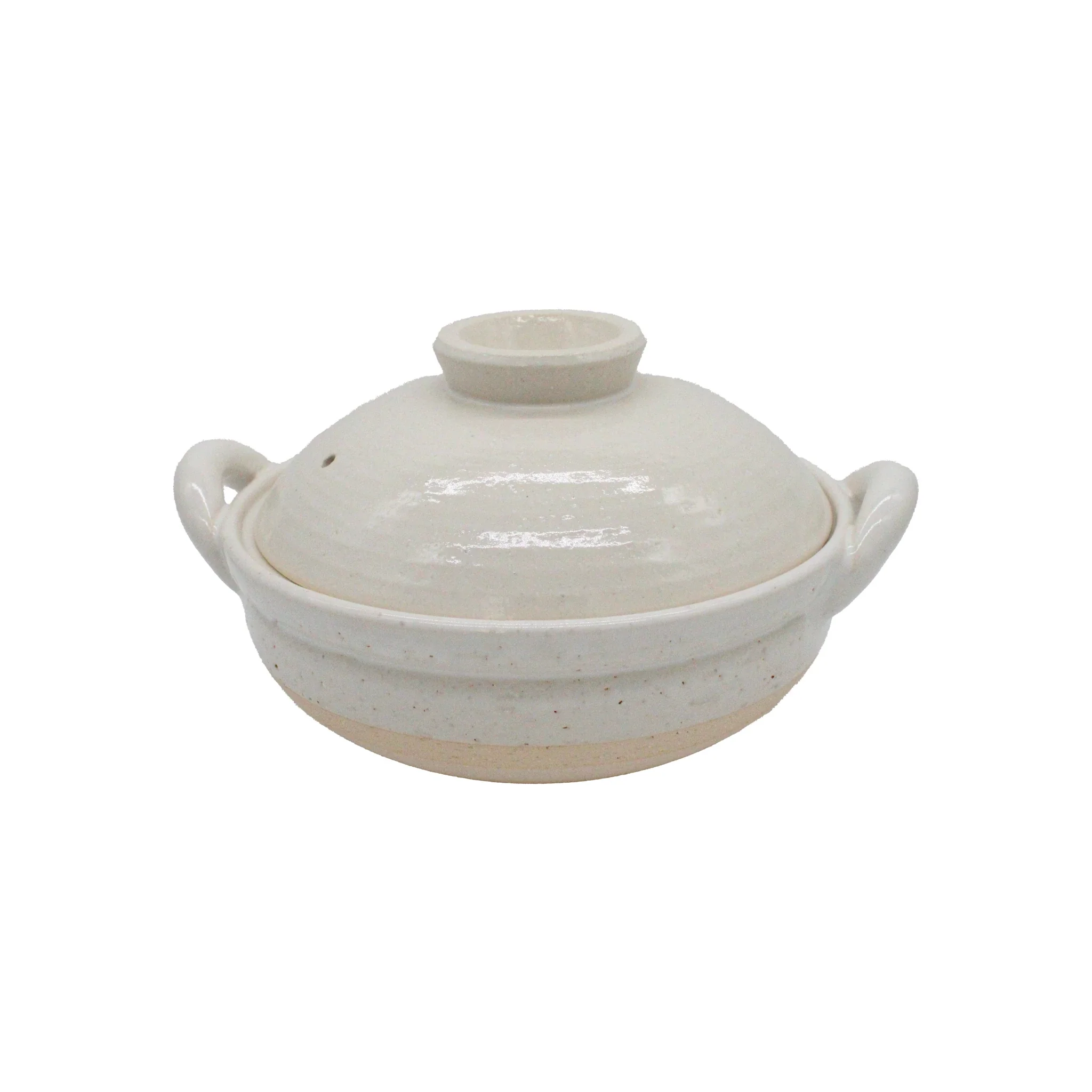 Mushi Nabe Donabe Steamer - White Glaze