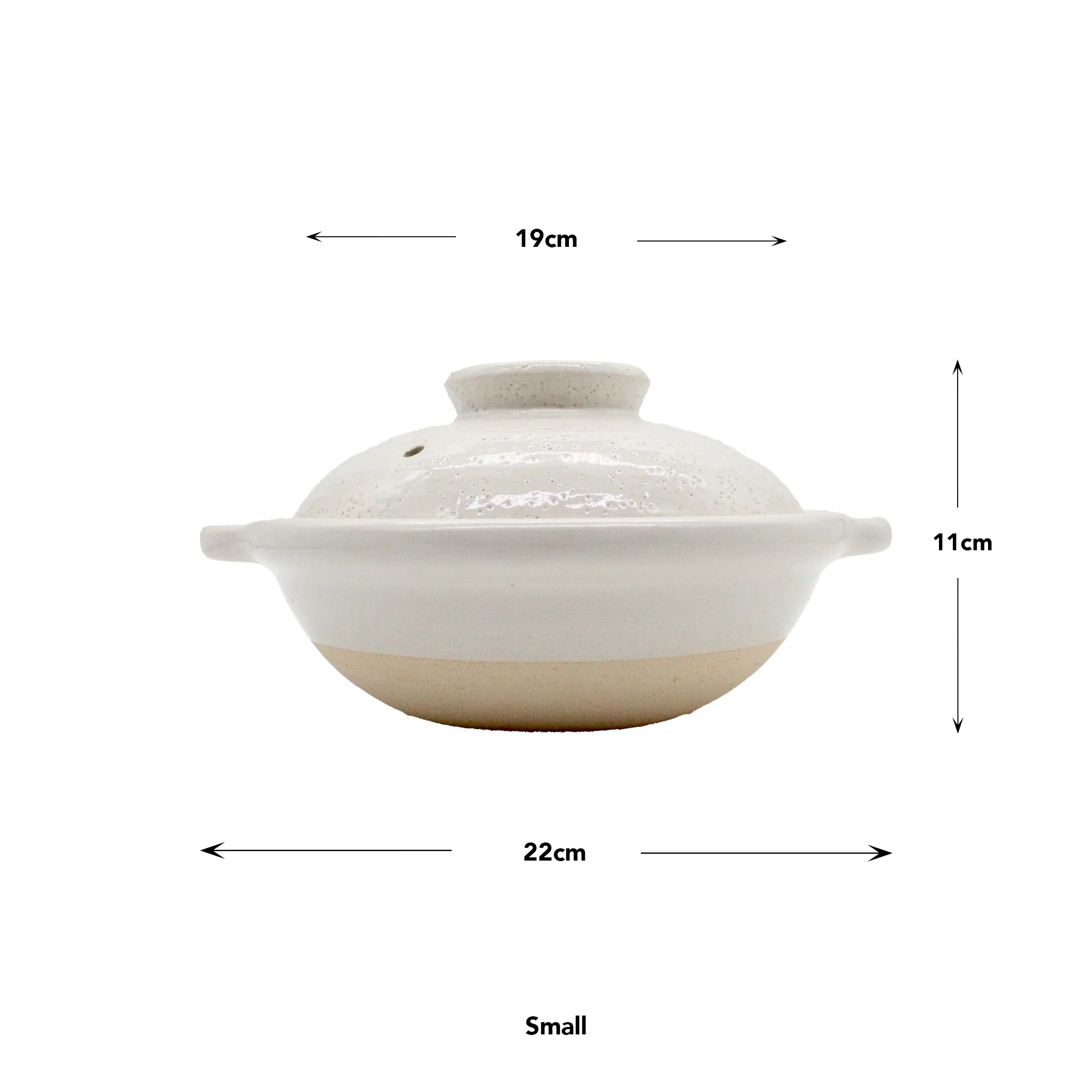 Iga Clay Cooking Pots - White Glaze - Image 5