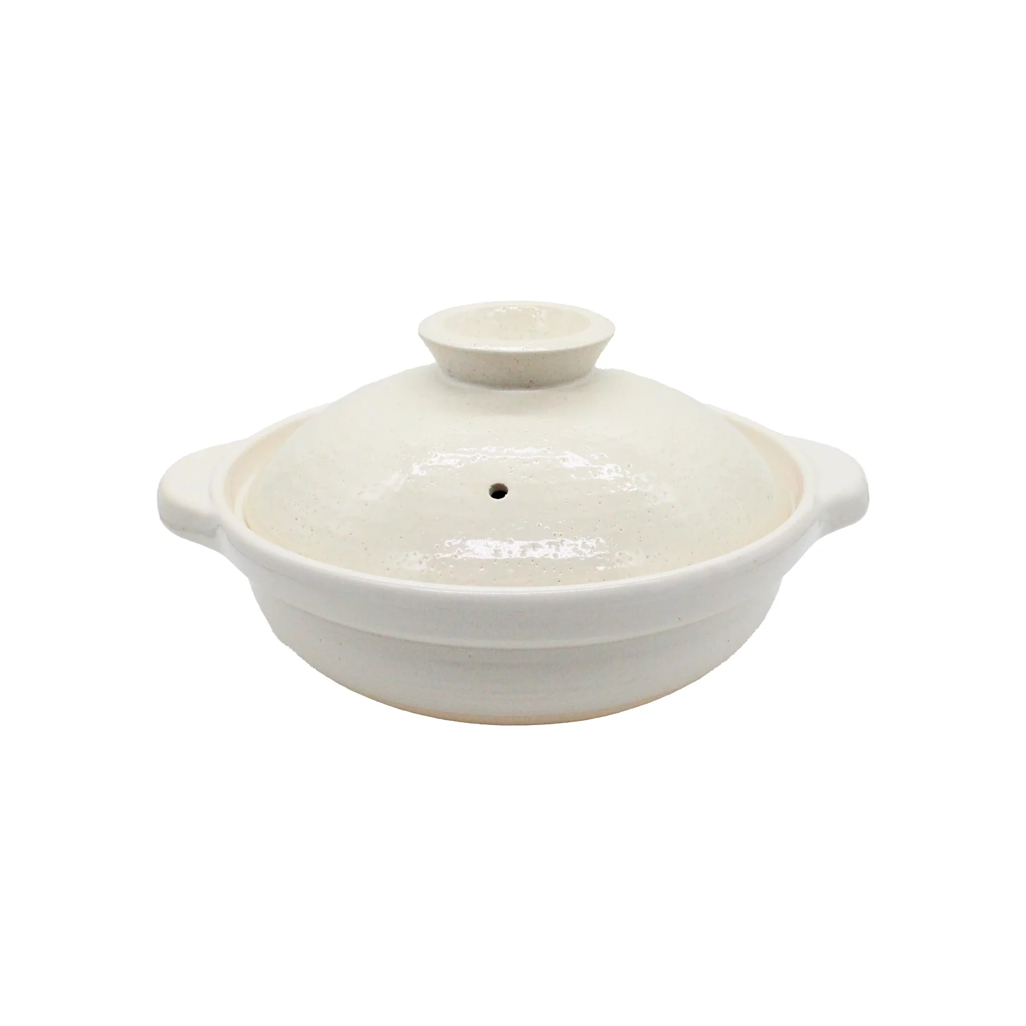 Iga Clay Cooking Pots - White Glaze - Image 9