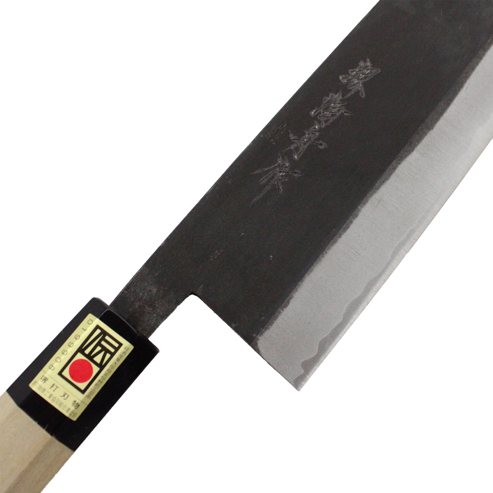 Nakiri Knife For Vegetables Black Forged - 165mm - Image 2
