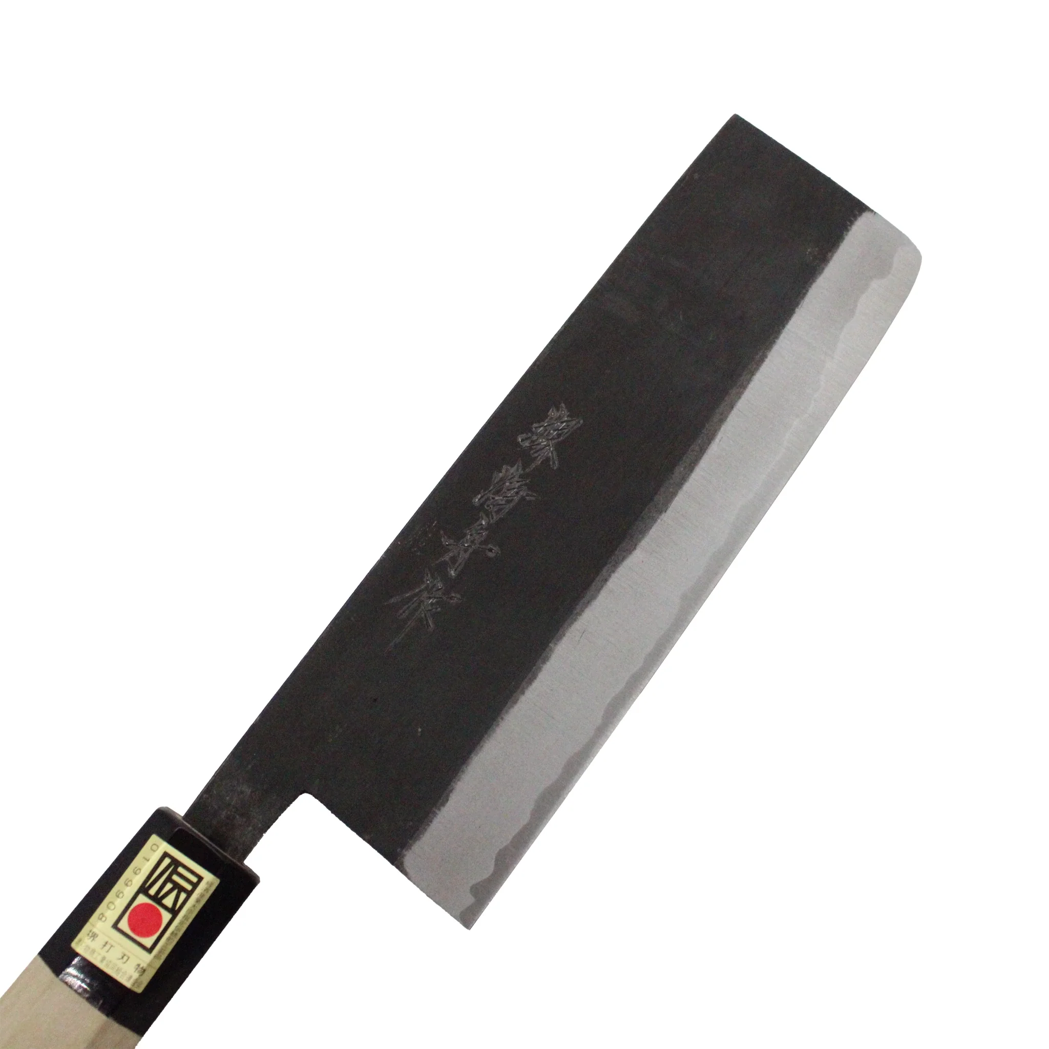 Nakiri Knife For Vegetables Black Forged - 165mm - Image 7