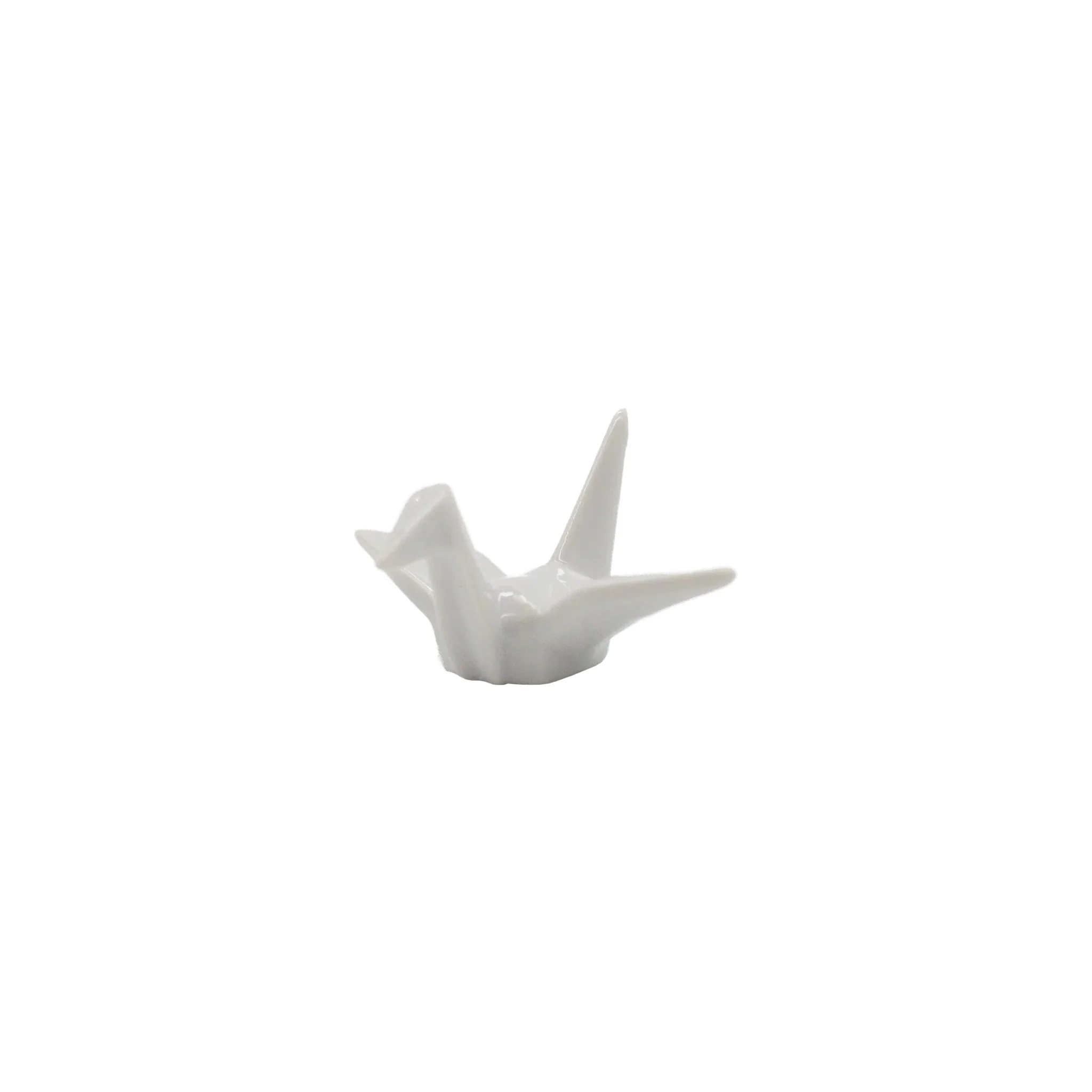 Chopstick Rest - Origami Crane White