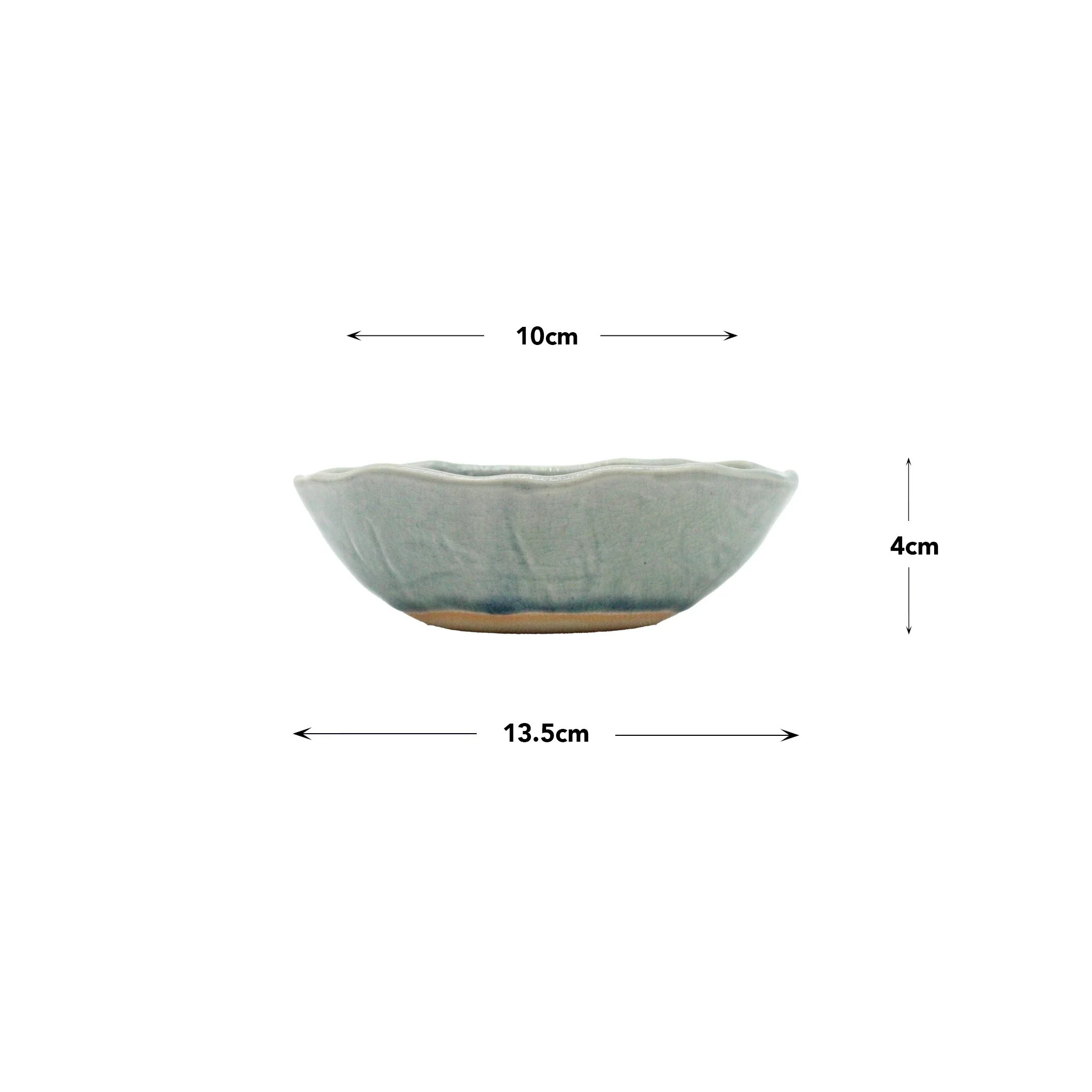 Oval Sauce Dish - Sapphire Blue - Image 3