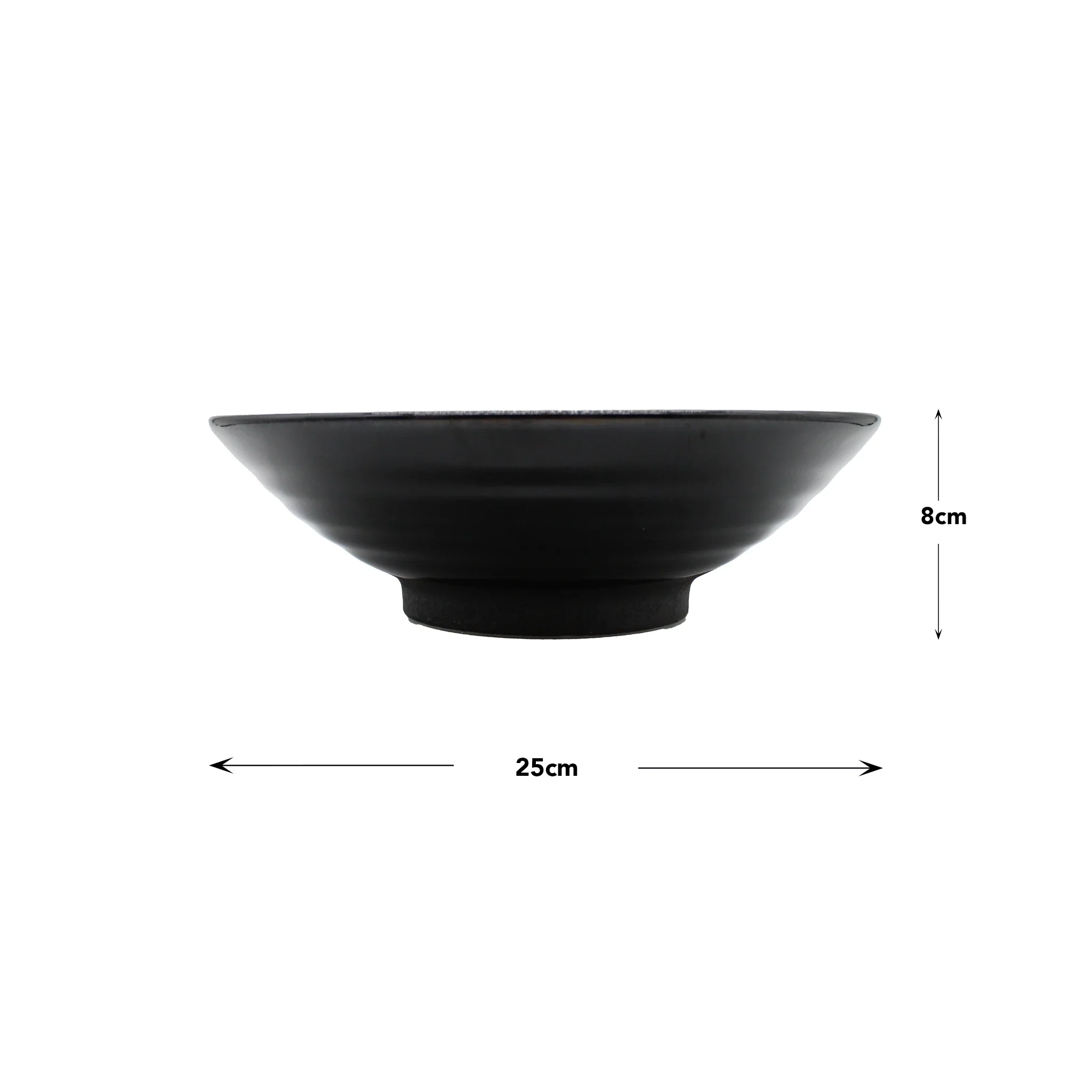 Ramen Bowl - Black Suribachi - Image 5